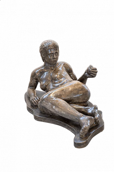 Nude, plaster sculpture, 1970s