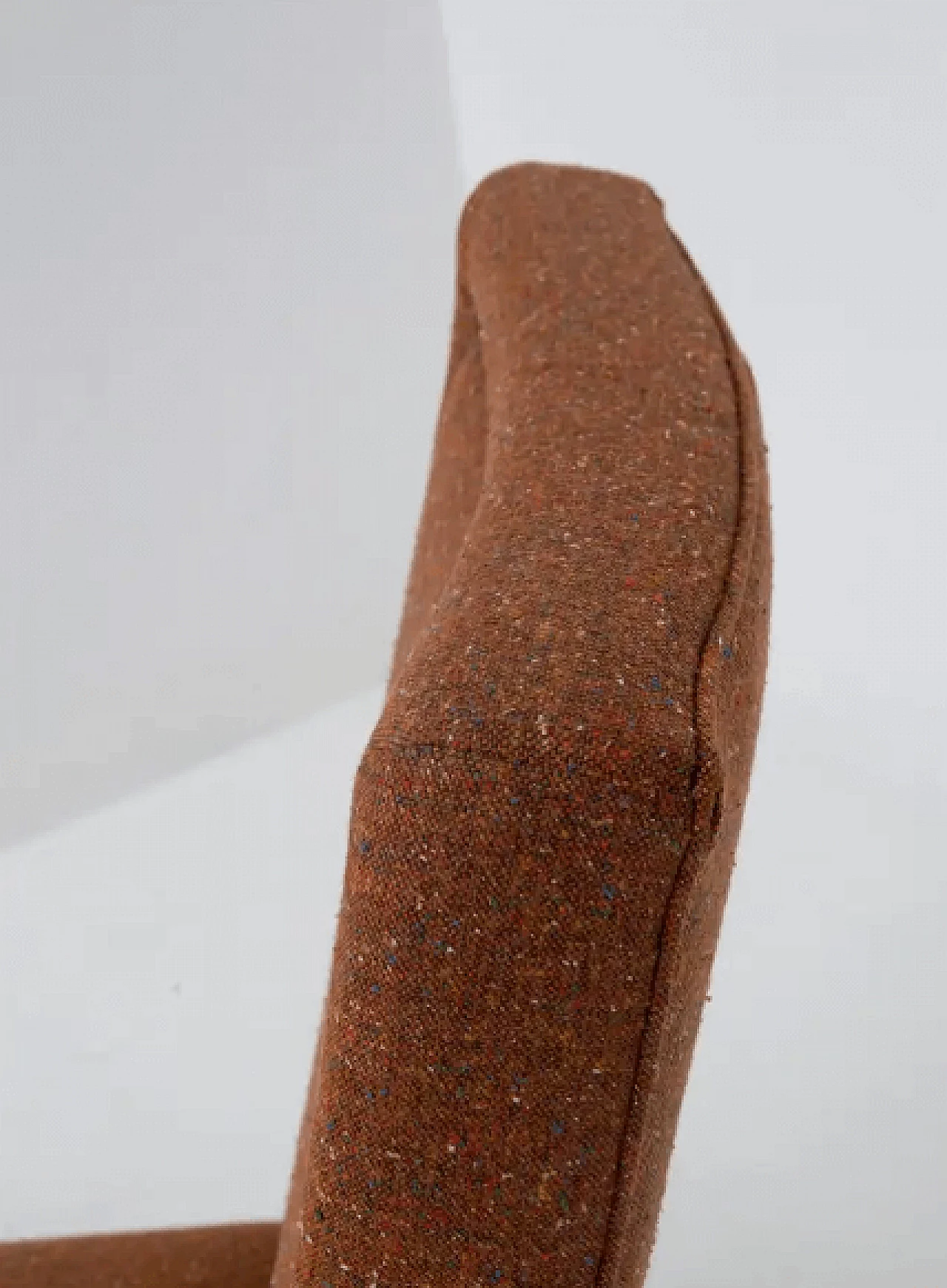 American orange fabric chaise lounge by T.H. Robsjohn-Gibbings, 1960s 7