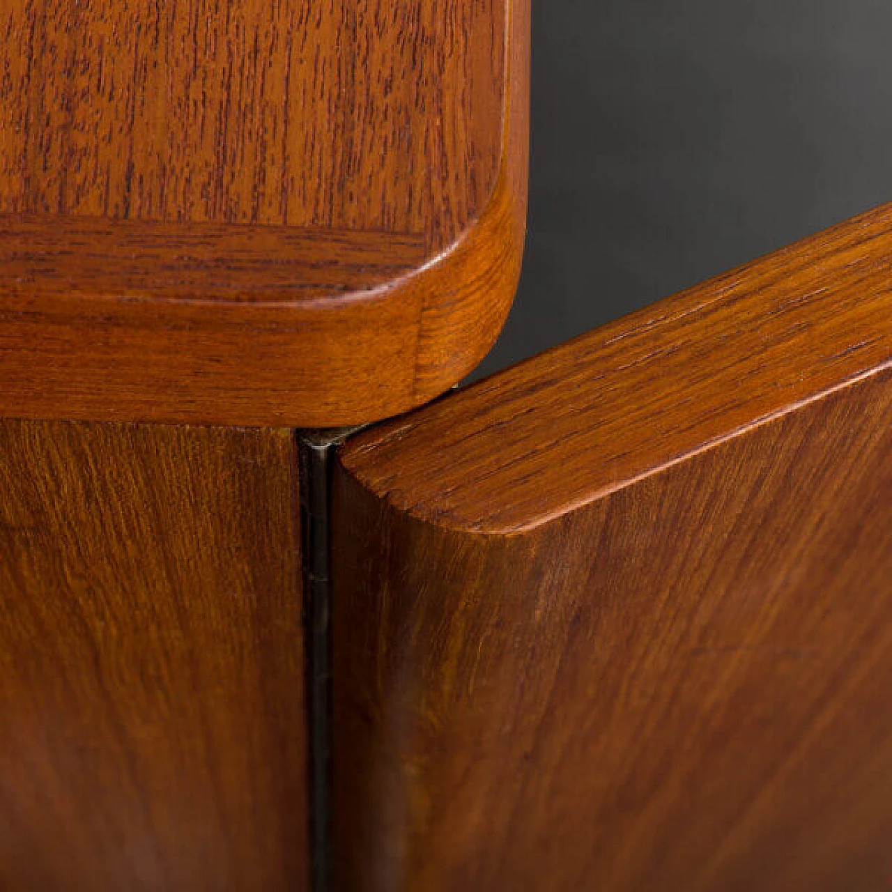 Johannes Andersen highboard, teak credenza, 1960s 12