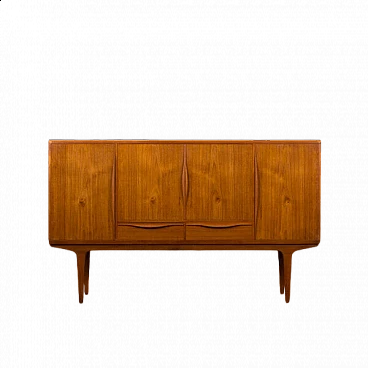 Credenza in teak di Johannes Andersen, anni '60