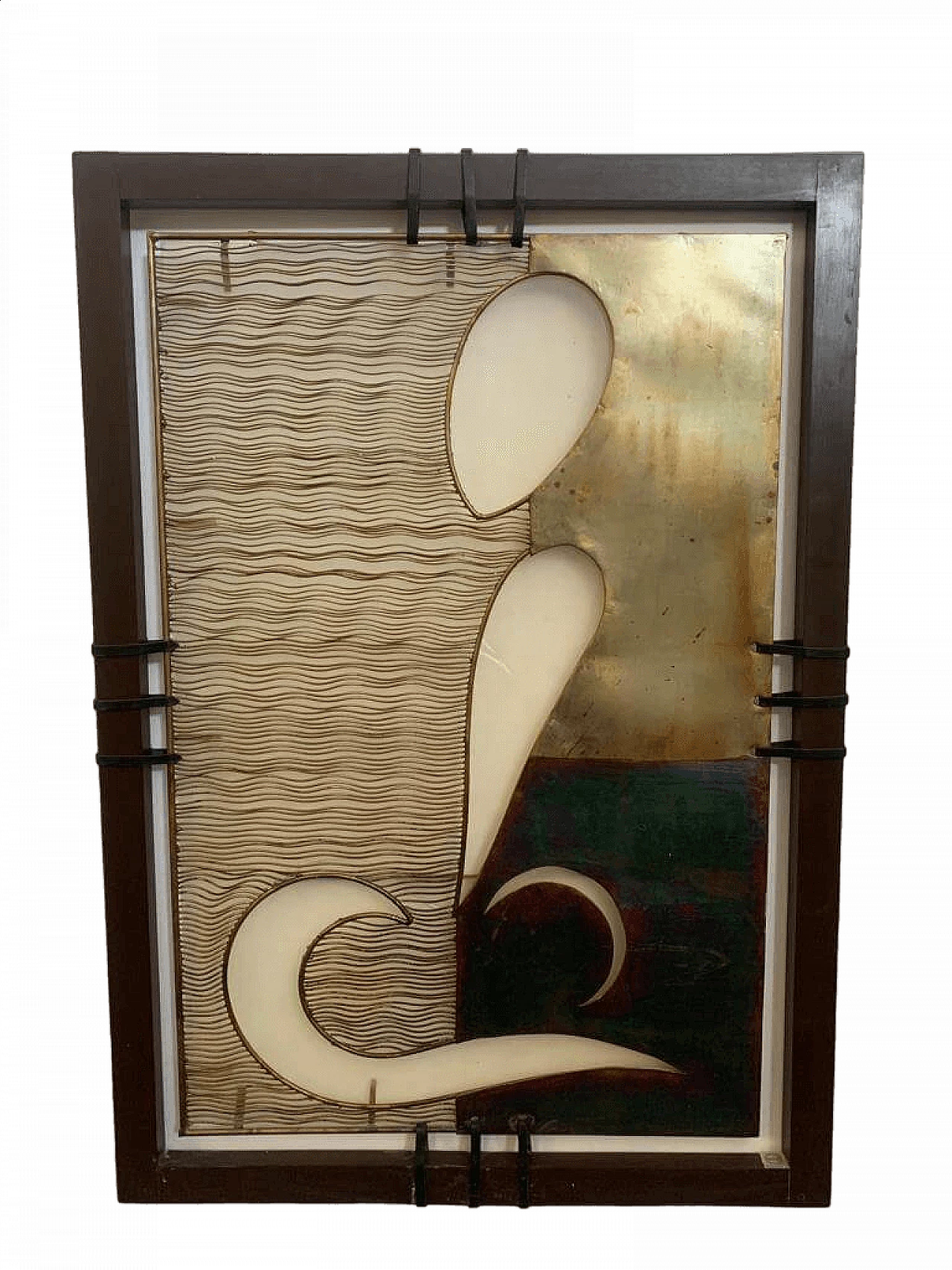 Copper panel by Ravi Shing for LightWorks Resource, 1990s 8