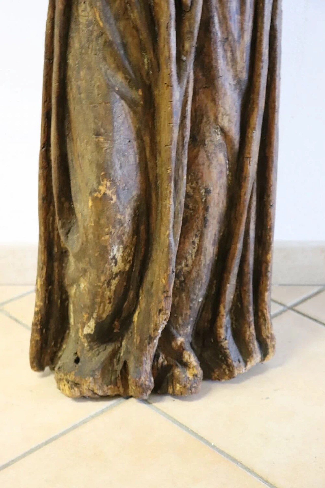 Scultura lignea raffigurante San Francesco, inizio '600 3