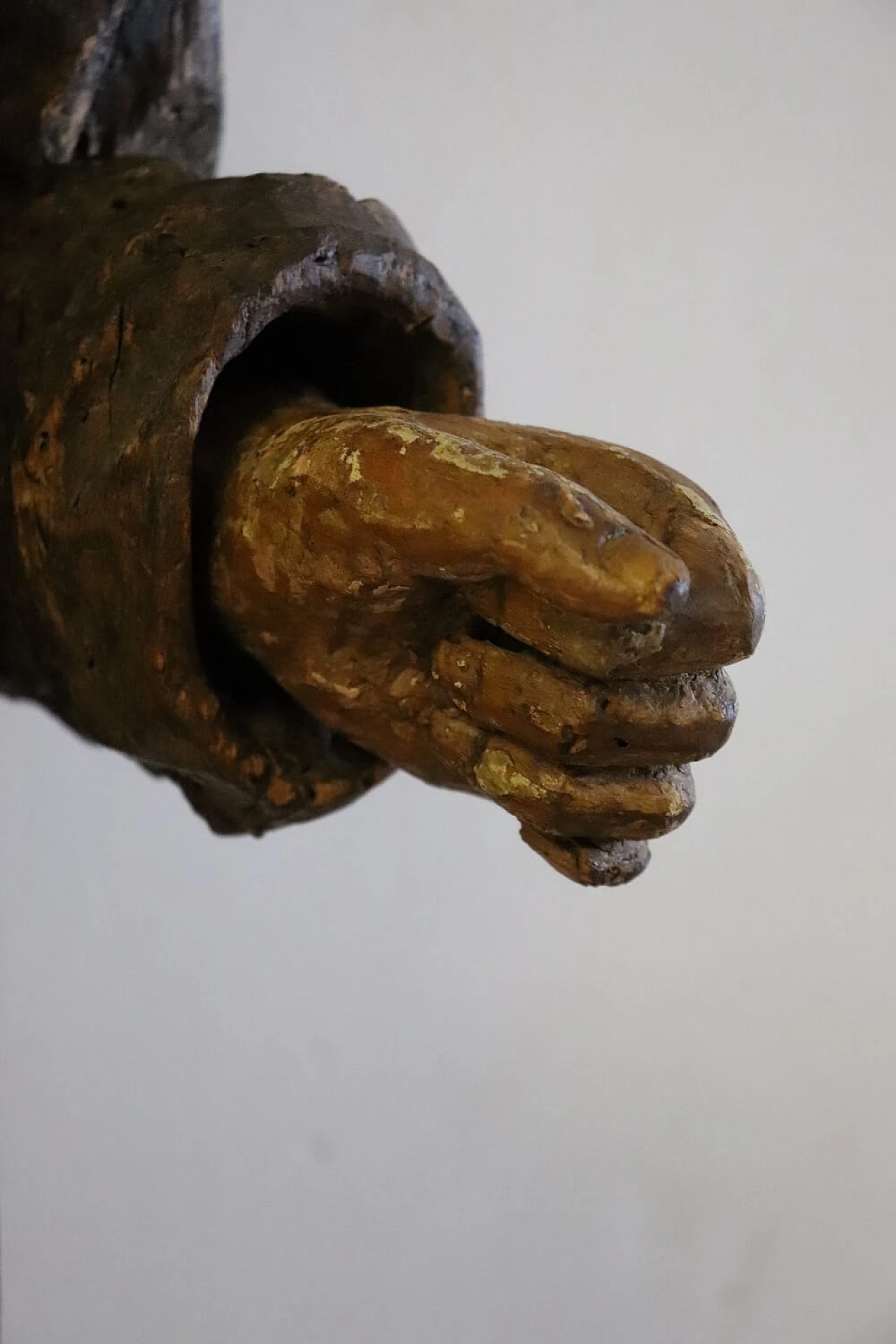 Scultura lignea raffigurante San Francesco, inizio '600 7