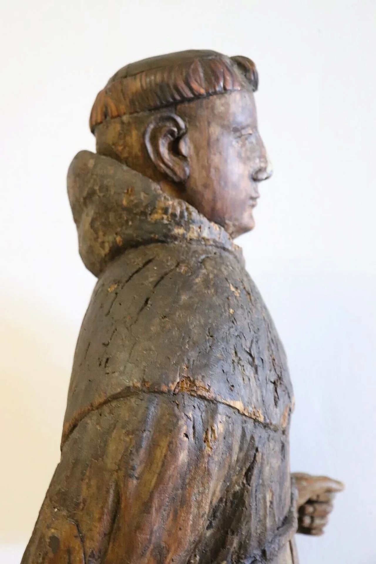 Scultura lignea raffigurante San Francesco, inizio '600 10