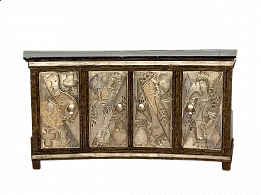 Lam Lee Group Dallas playing card sideboard, 1990s