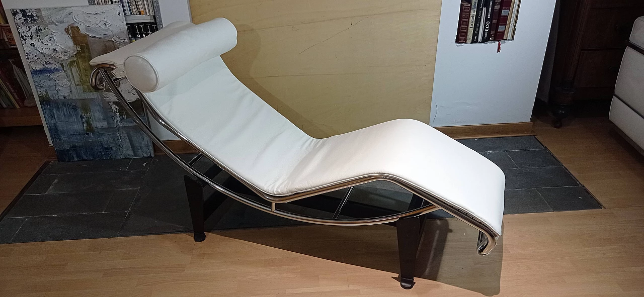 Chaise longue LC4 di Le Corbusier, Jeanneret e Perriand per Alivar, anni '80 6