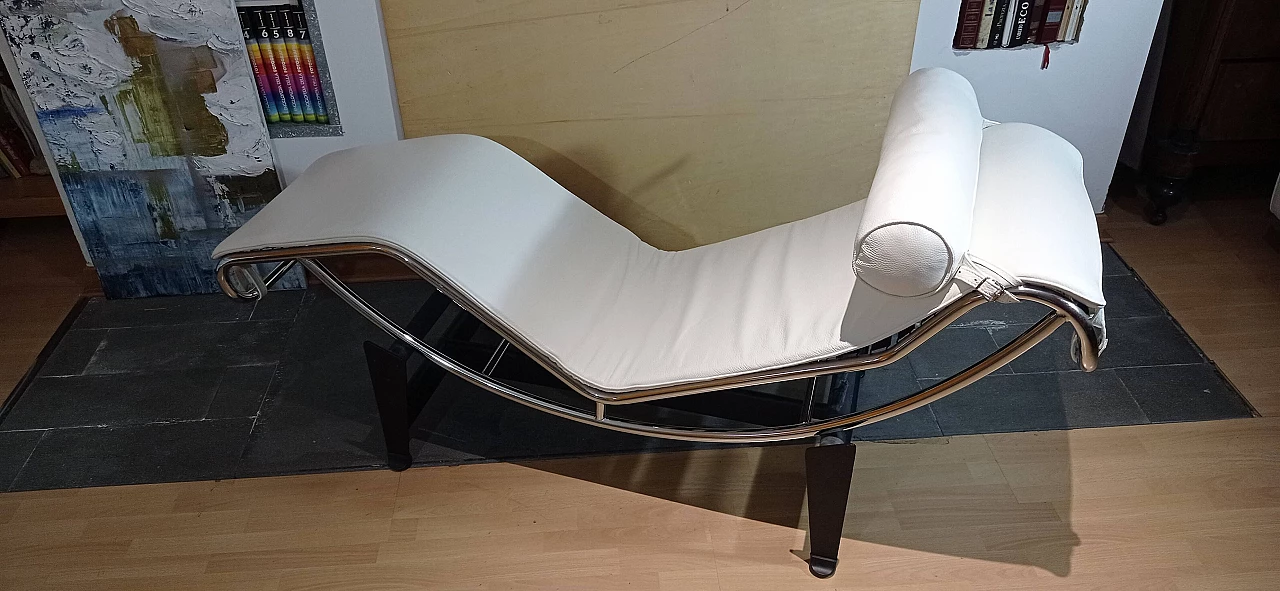 Chaise longue LC4 di Le Corbusier, Jeanneret e Perriand per Alivar, anni '80 12