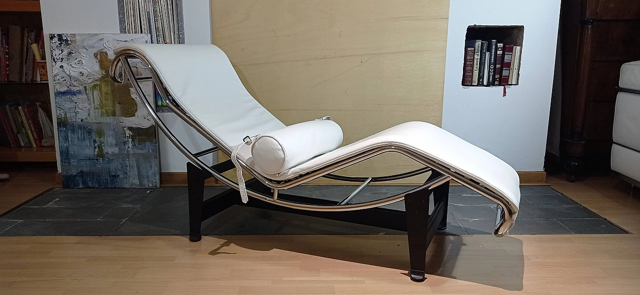 Chaise longue LC4 di Le Corbusier, Jeanneret e Perriand per Alivar, anni '80 13