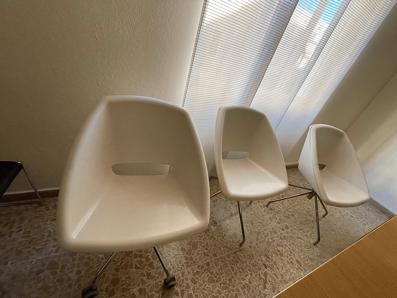 3 Alfa chairs by Robby & Francesca Cantarutti, 1990s 2