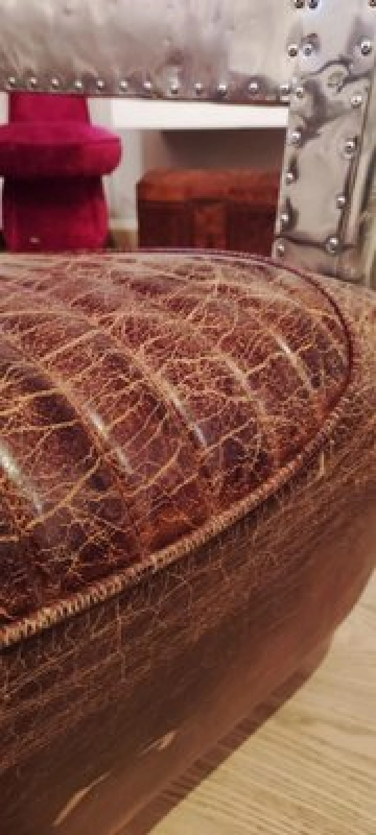 Poltrona Aviator in pelle e acciaio cromato, anni '80 14