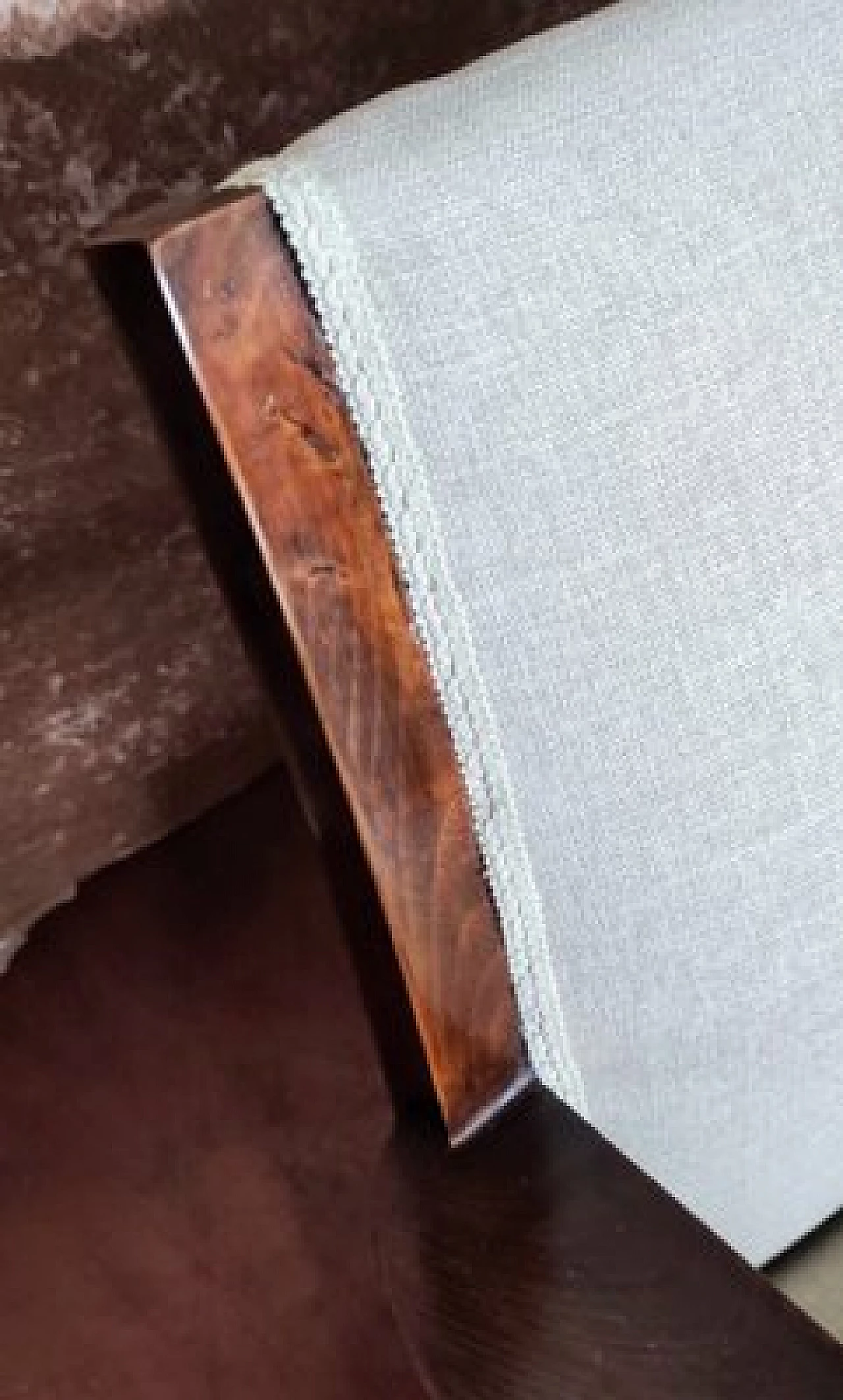 Coppia di poltrone Art Nouveau in faggio e tessuto bianco, fine '800 16