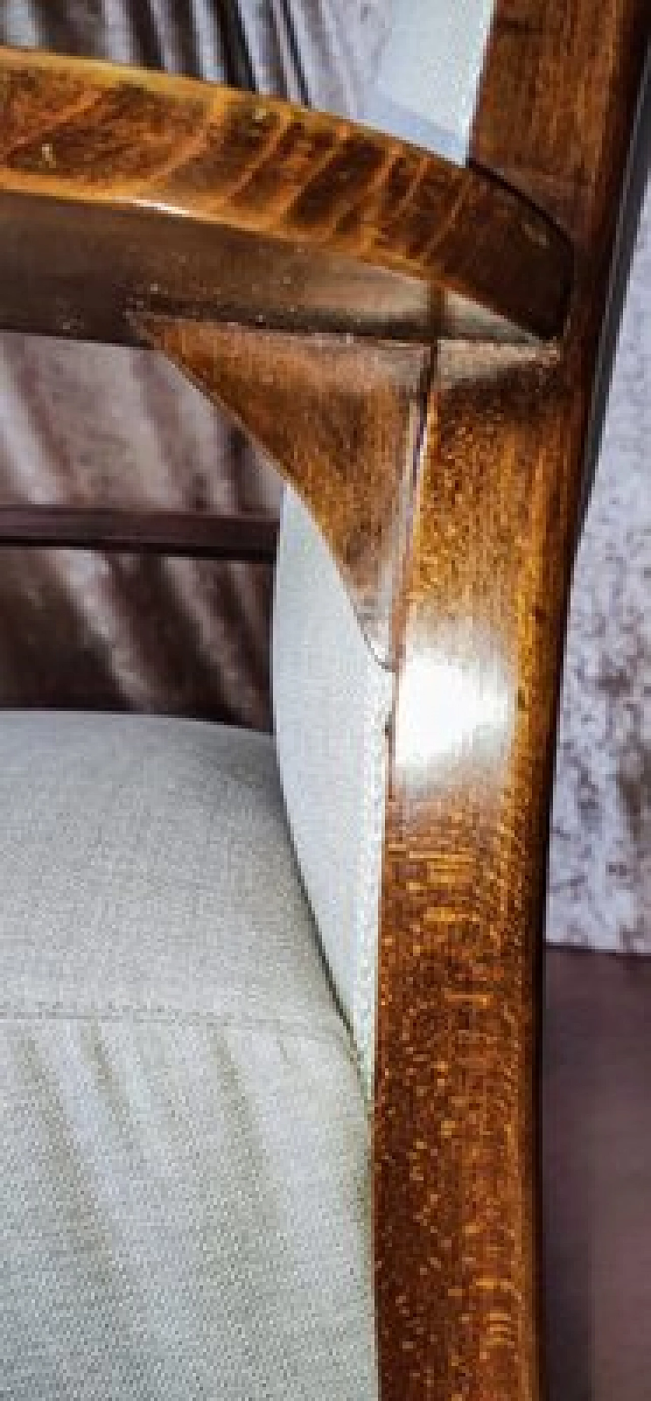 Coppia di poltrone Art Nouveau in faggio e tessuto bianco, fine '800 22