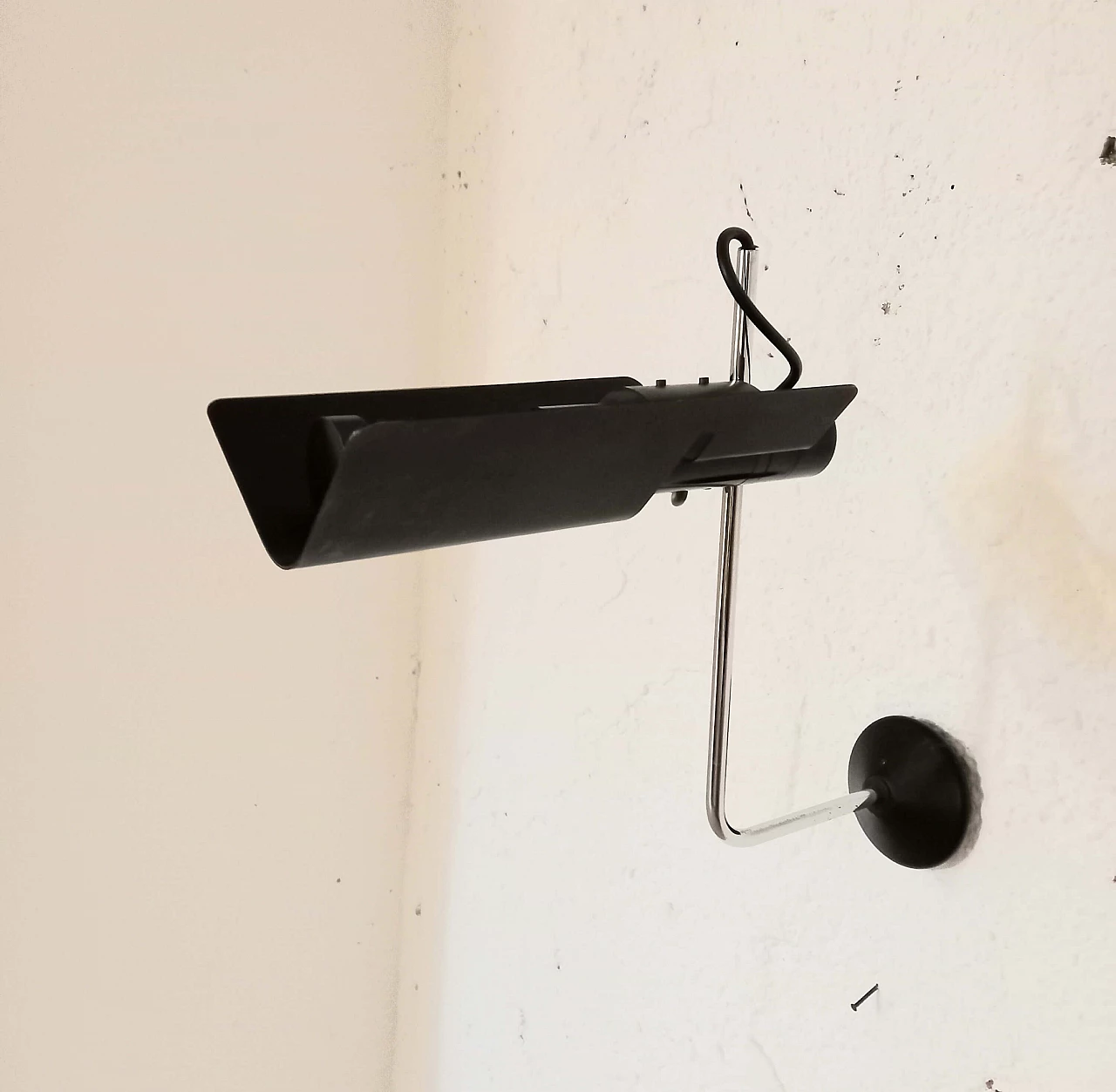 Applique in metallo nello stile di Oluce, anni '70 1