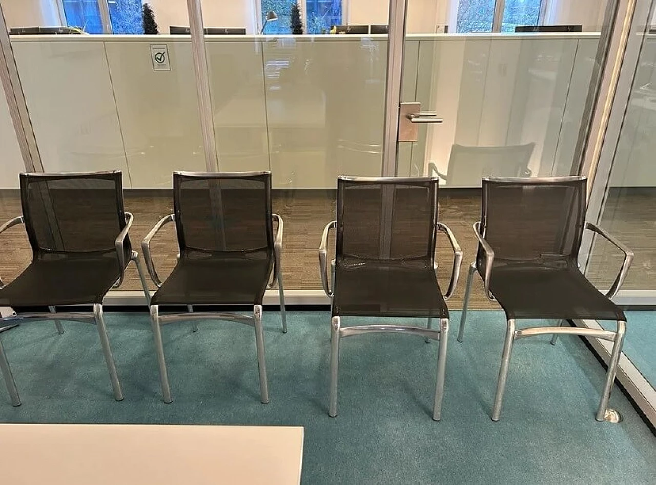 4 Chairs 440 Bigframe by Alberto Meda for Alias 1