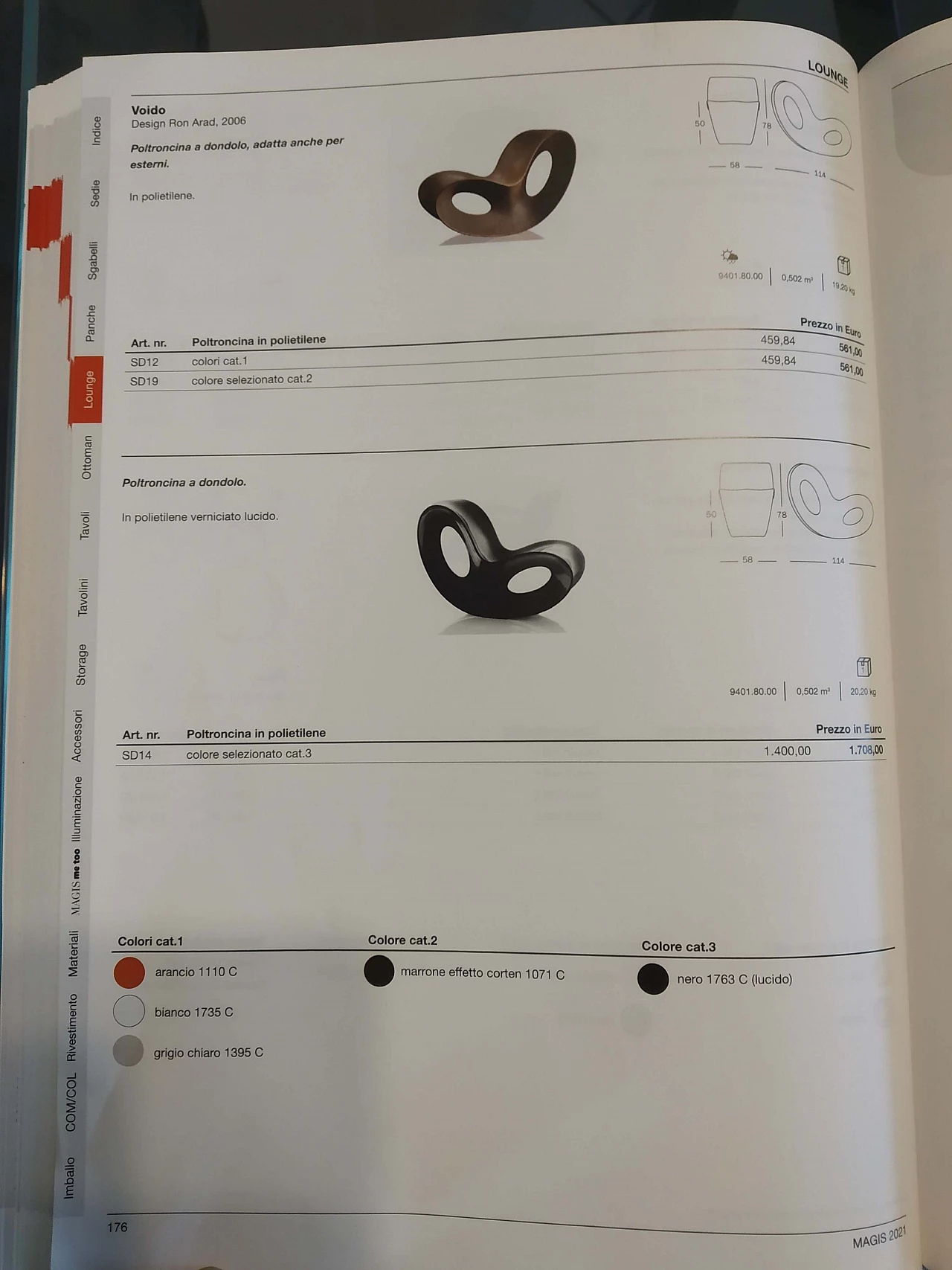 Poltrona Voido bianca di Ron Arad per Magis, 2006 6