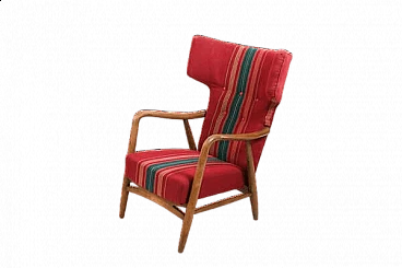 Wingback armchair by Eva & Nils Koppel for Slagelse Møbelværk, 1947