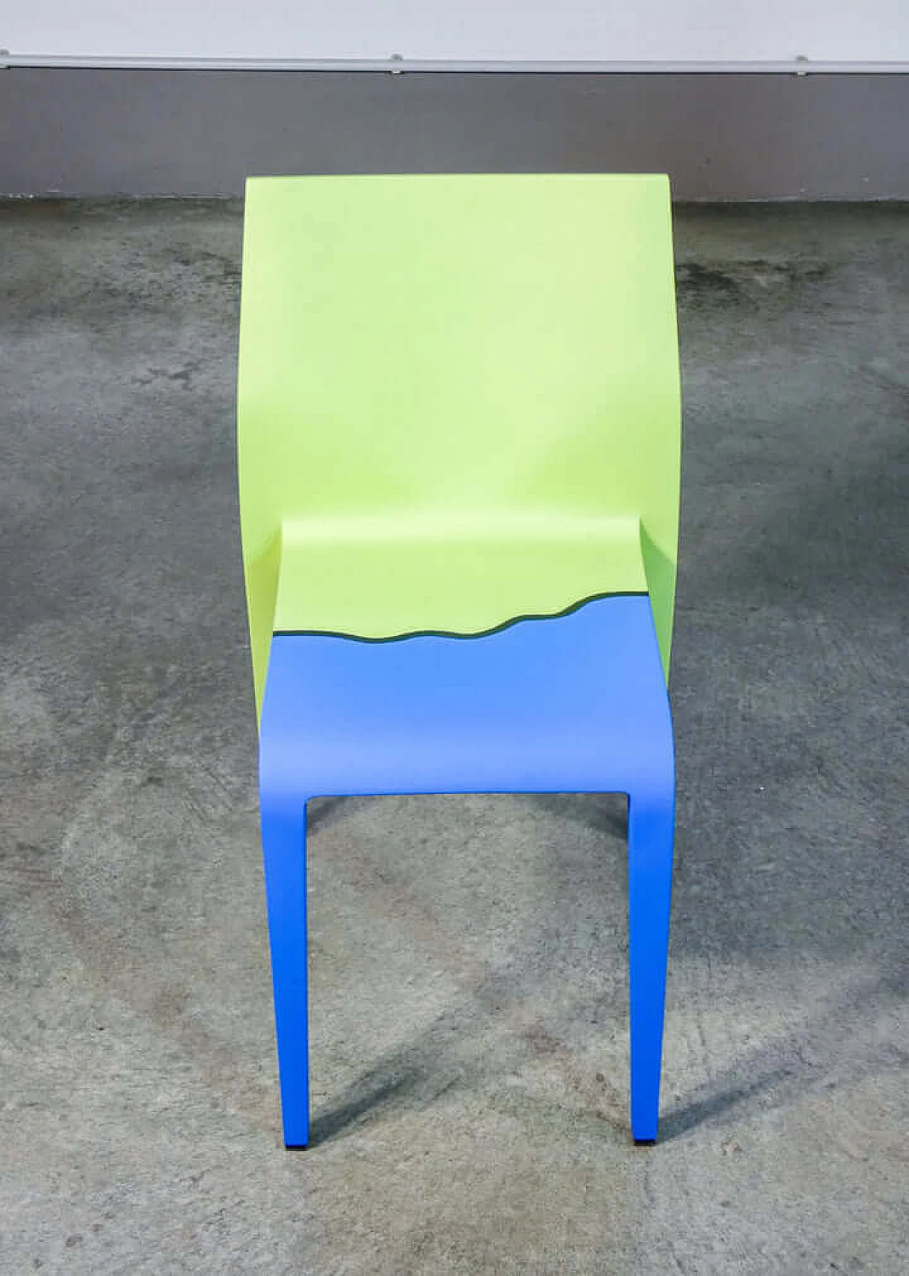 Laleggera 44 chair by Riccardo Blumer for Alias painted by Michelangelo Pistoletto, 2009 3