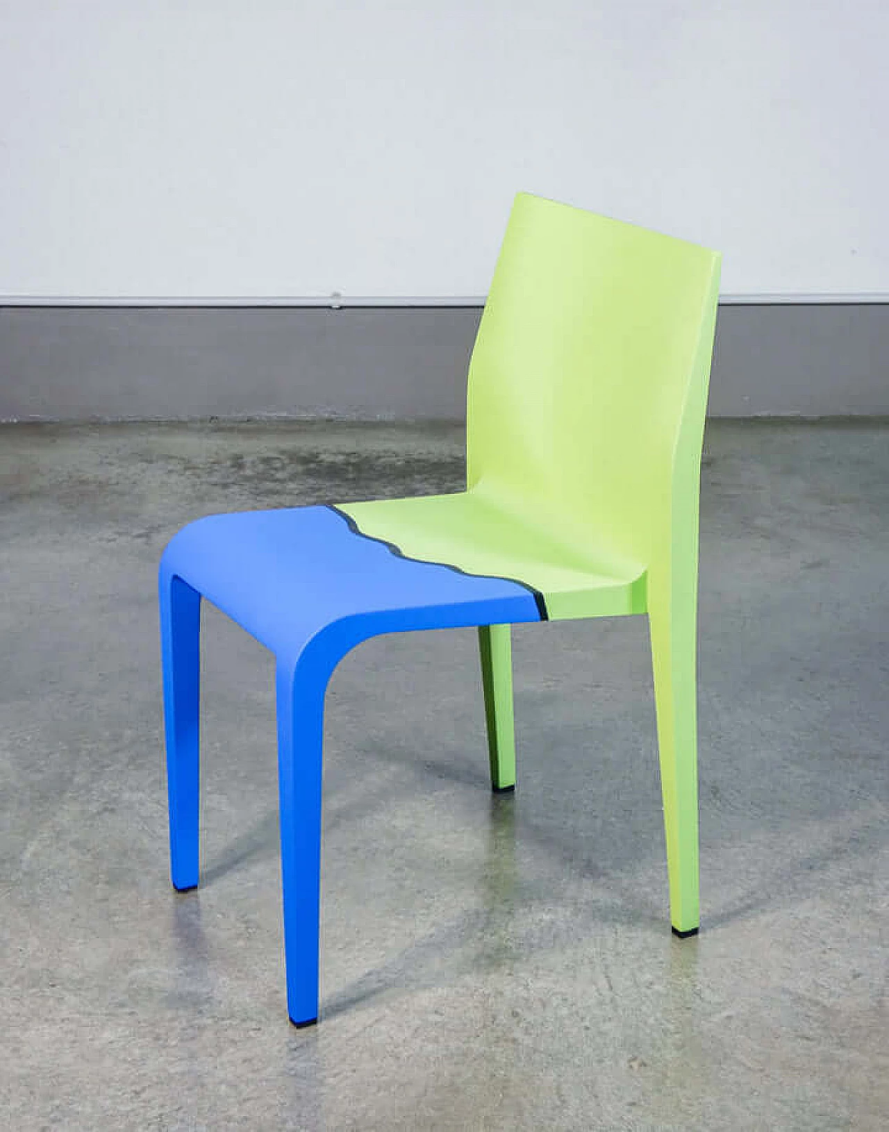 Laleggera 44 chair by Riccardo Blumer for Alias painted by Michelangelo Pistoletto, 2009 4