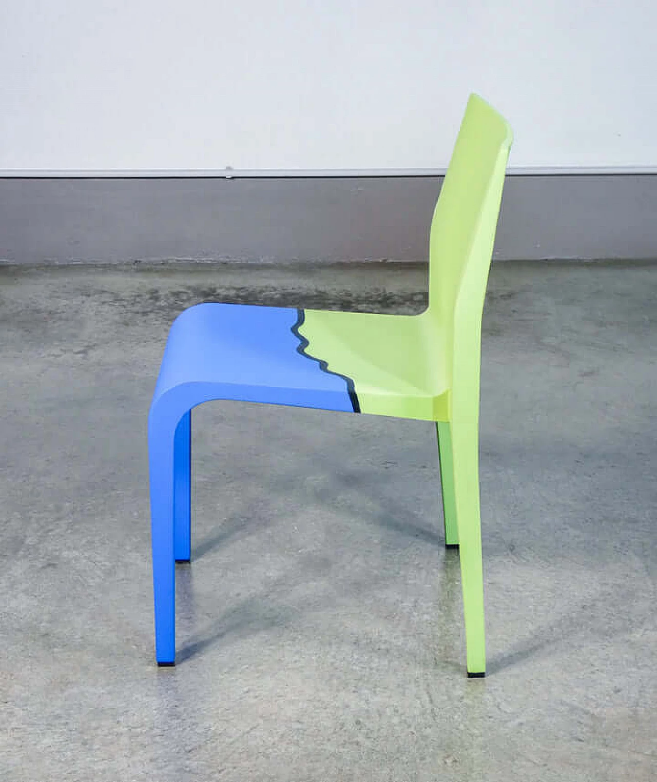 Laleggera 44 chair by Riccardo Blumer for Alias painted by Michelangelo Pistoletto, 2009 5