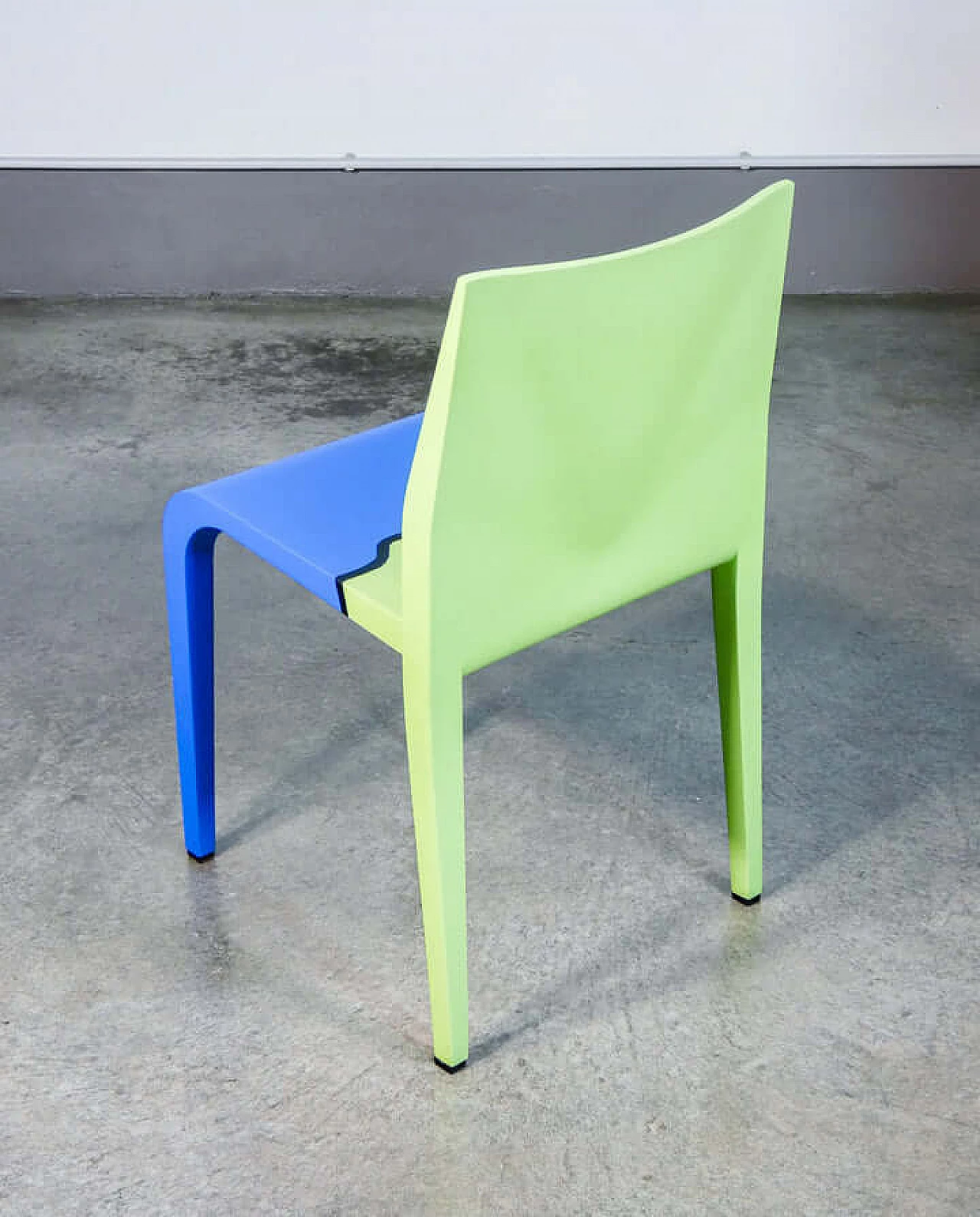 Laleggera 44 chair by Riccardo Blumer for Alias painted by Michelangelo Pistoletto, 2009 6