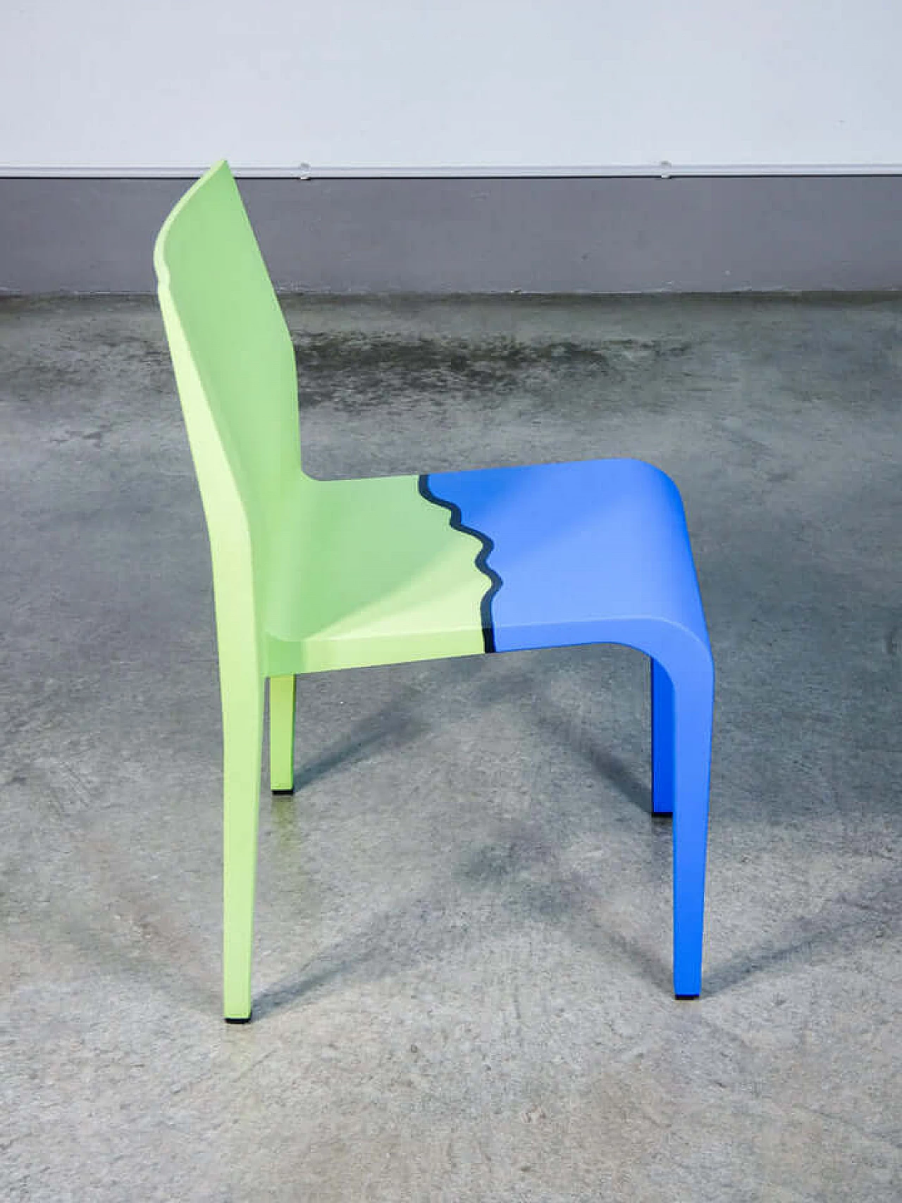 Laleggera 44 chair by Riccardo Blumer for Alias painted by Michelangelo Pistoletto, 2009 7
