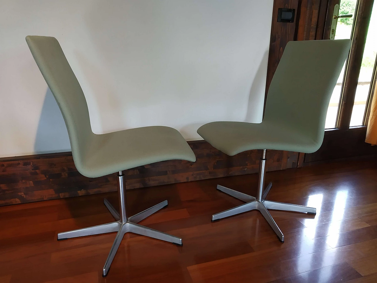 Coppia di sedie Oxford Classic Chair 3271C di A. Jacobsen per Fritz Hansen, 2006 9