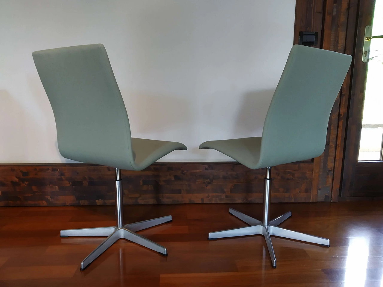 Coppia di sedie Oxford Classic Chair 3271C di A. Jacobsen per Fritz Hansen, 2006 12