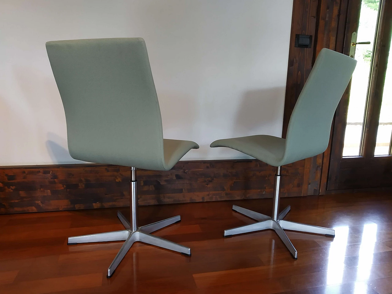 Coppia di sedie Oxford Classic Chair 3271C di A. Jacobsen per Fritz Hansen, 2006 13