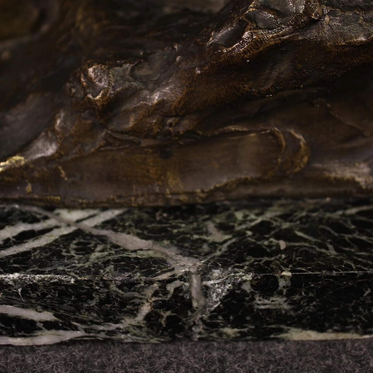 Celestino Fumagalli, peasant girl, bronze sculpture 11