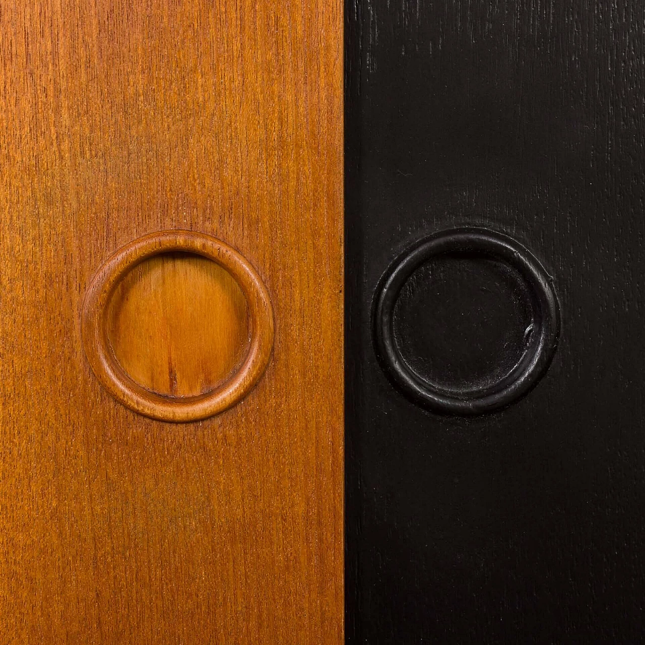 Teak and black varnish Ergo bookcase, 1960s 16