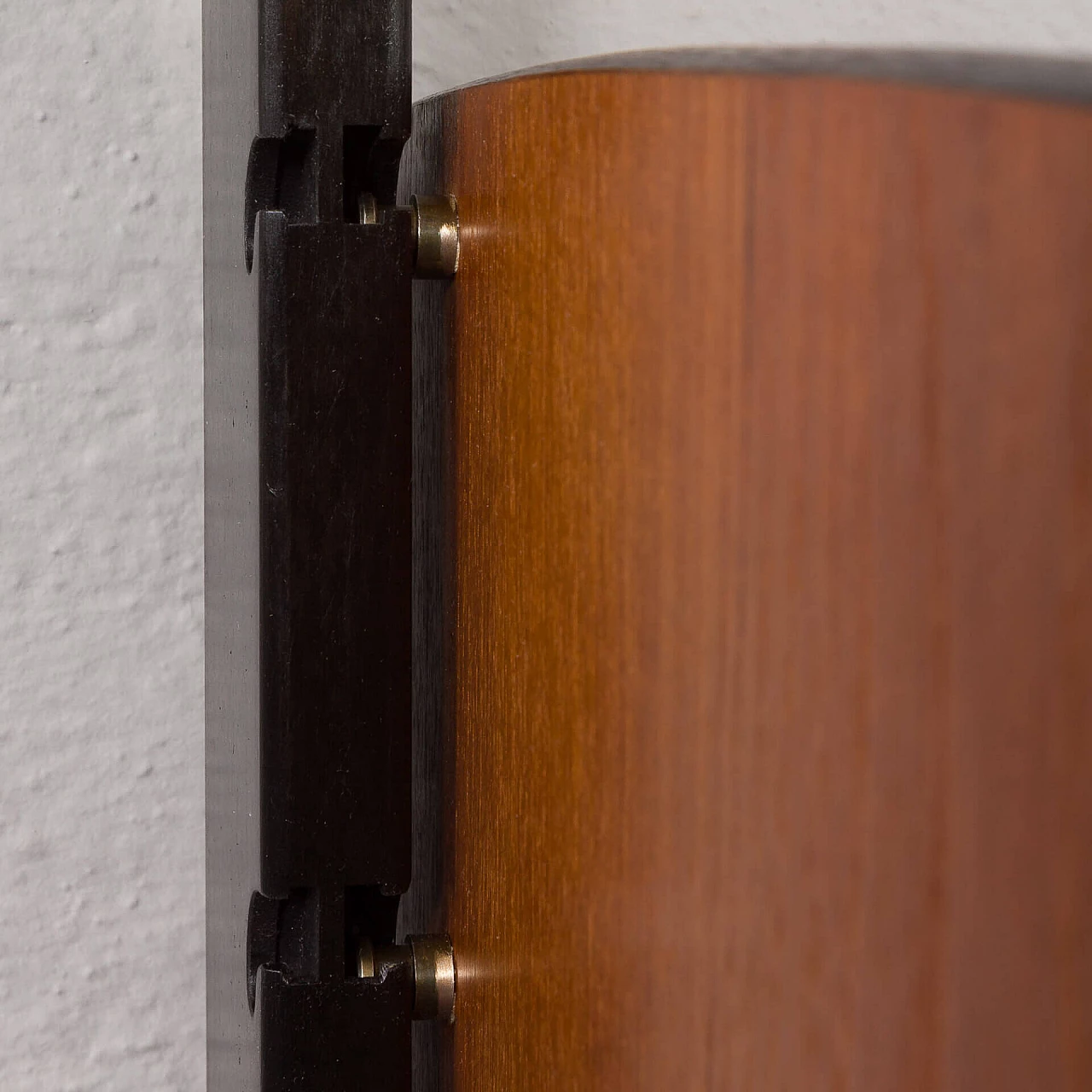 Teak and black varnish Ergo bookcase, 1960s 18