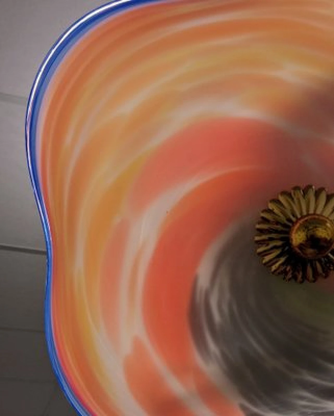 Murano glass wall sconce with Murrine, 1980s 17