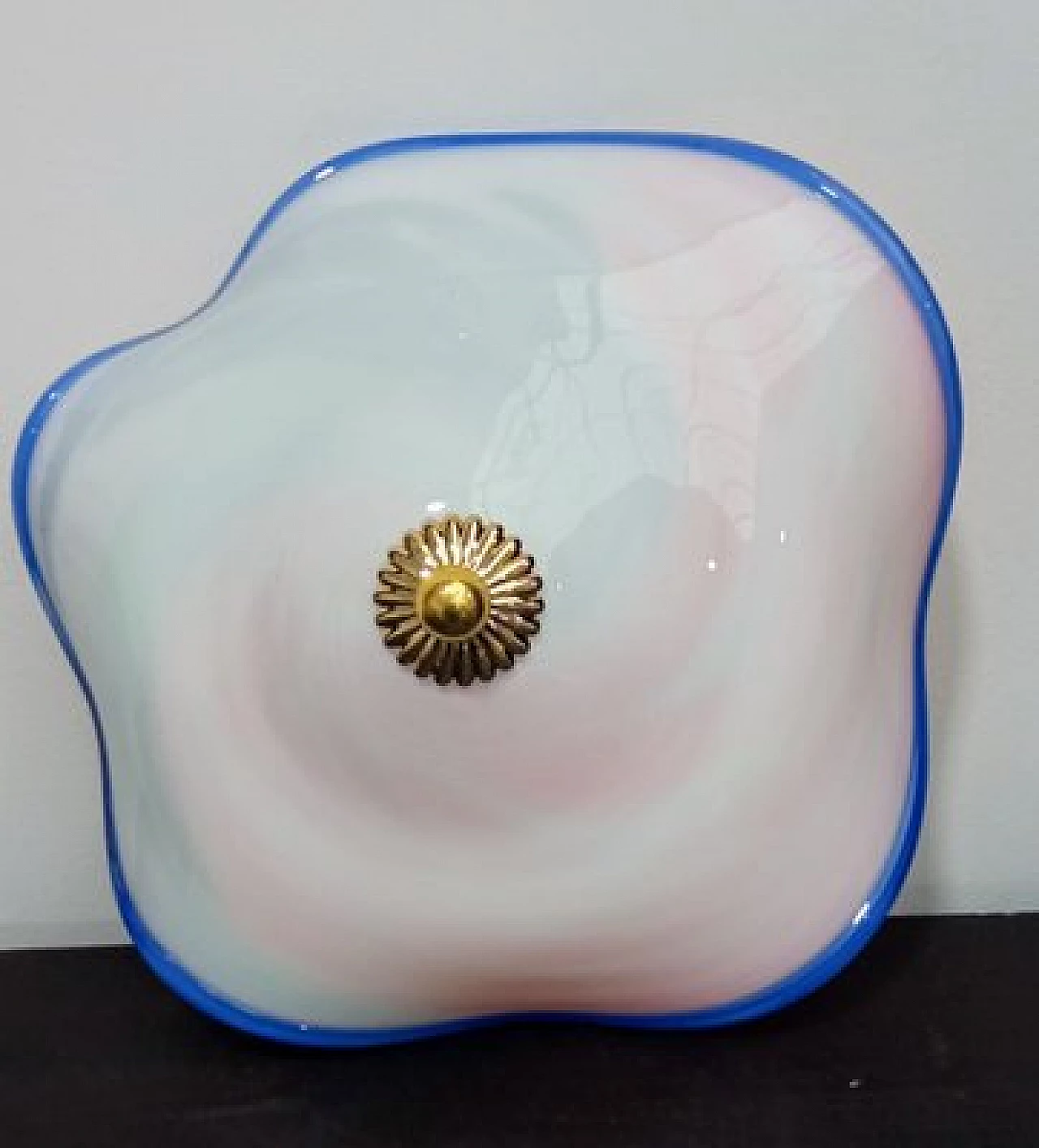 Murano glass wall sconce with Murrine, 1980s 27