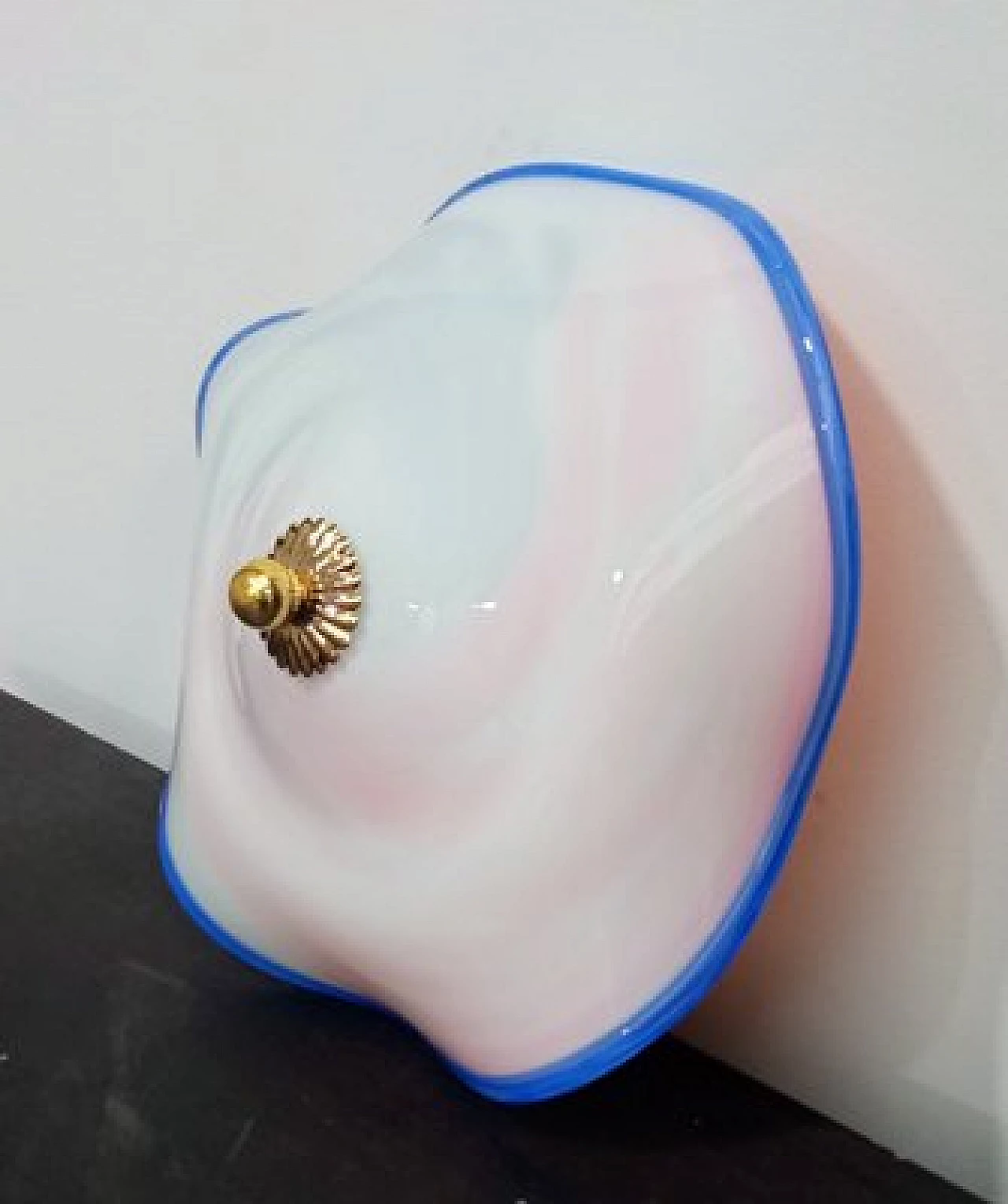 Murano glass wall sconce with Murrine, 1980s 31