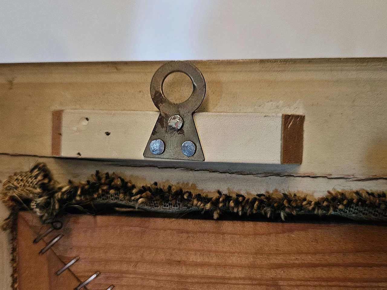 Embroidered tapestry with frame, early 20th century 18