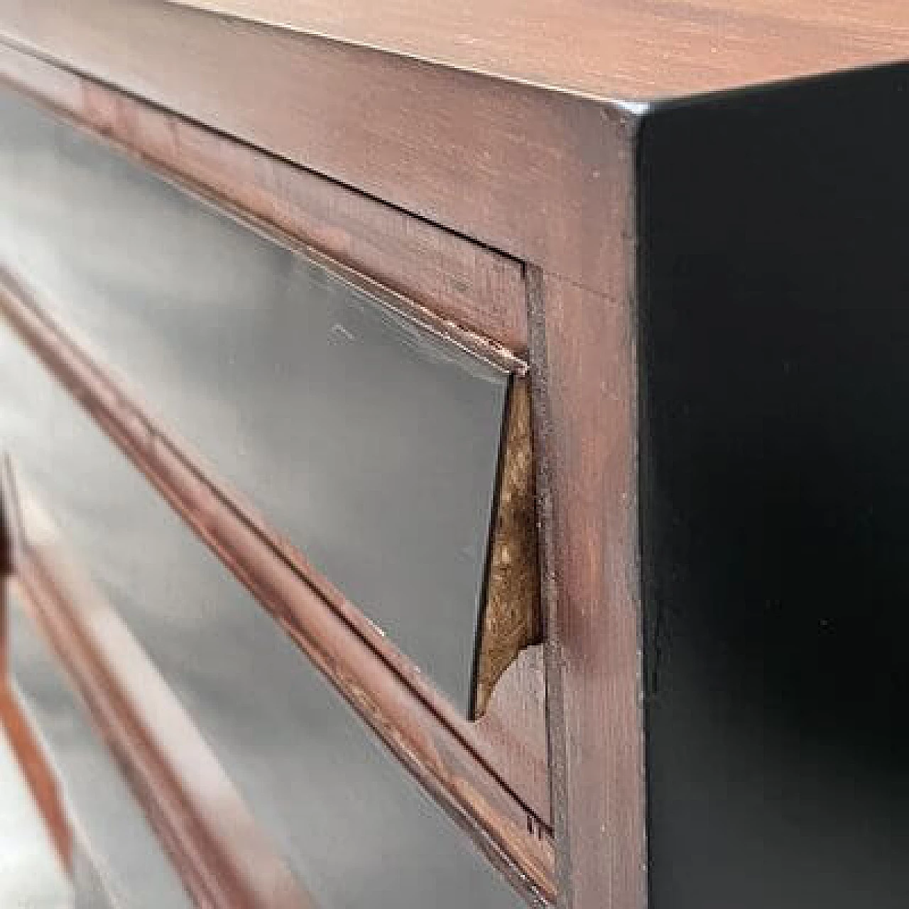 Wood, metal and laminate sideboard, 1950s 7