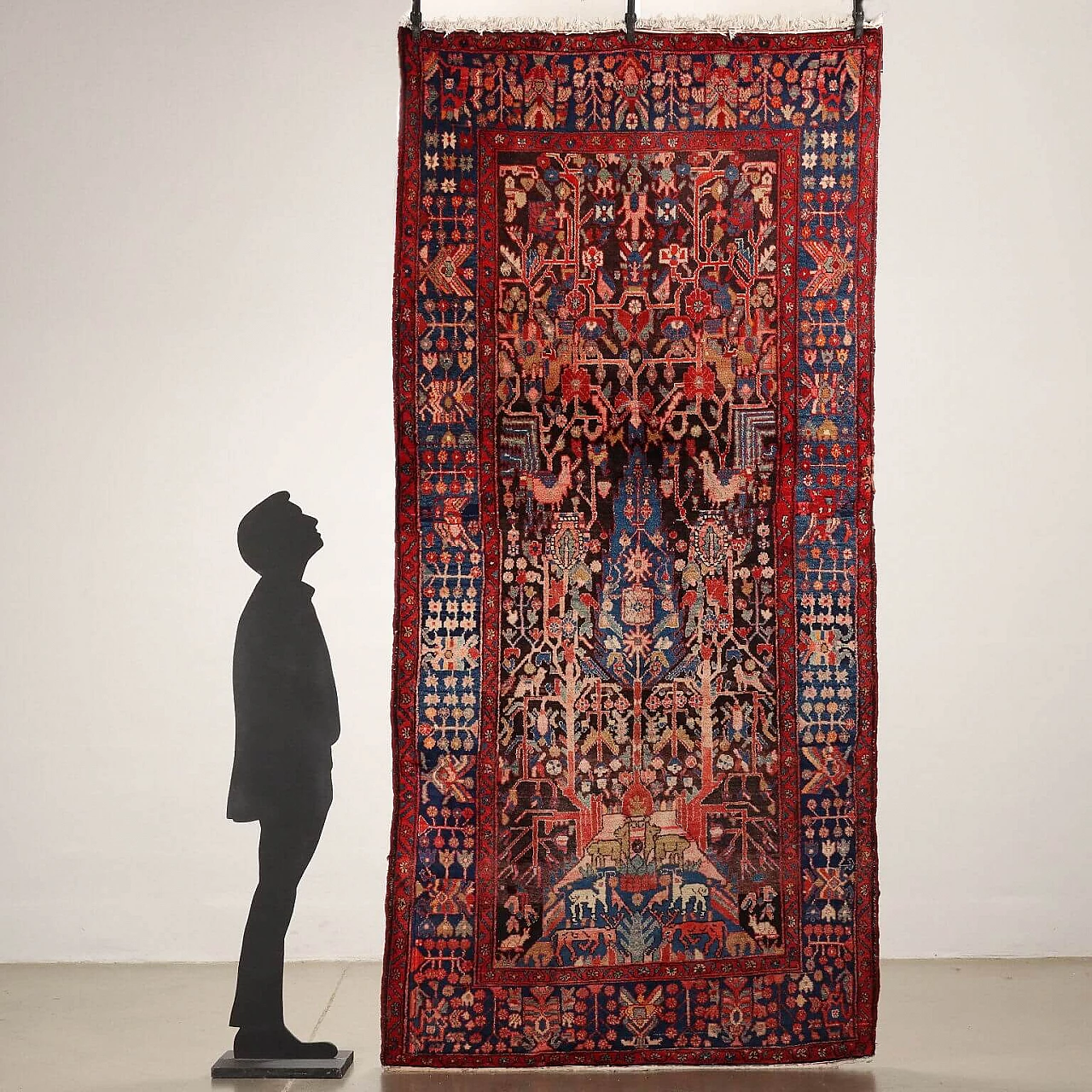 Iranian wool and cotton Malayer rug 2