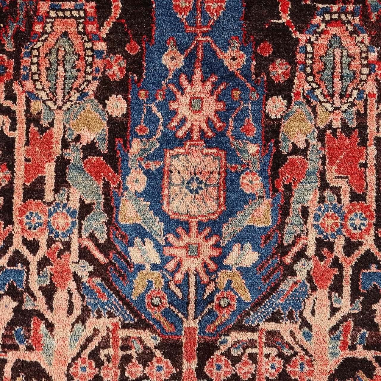 Iranian wool and cotton Malayer rug 4