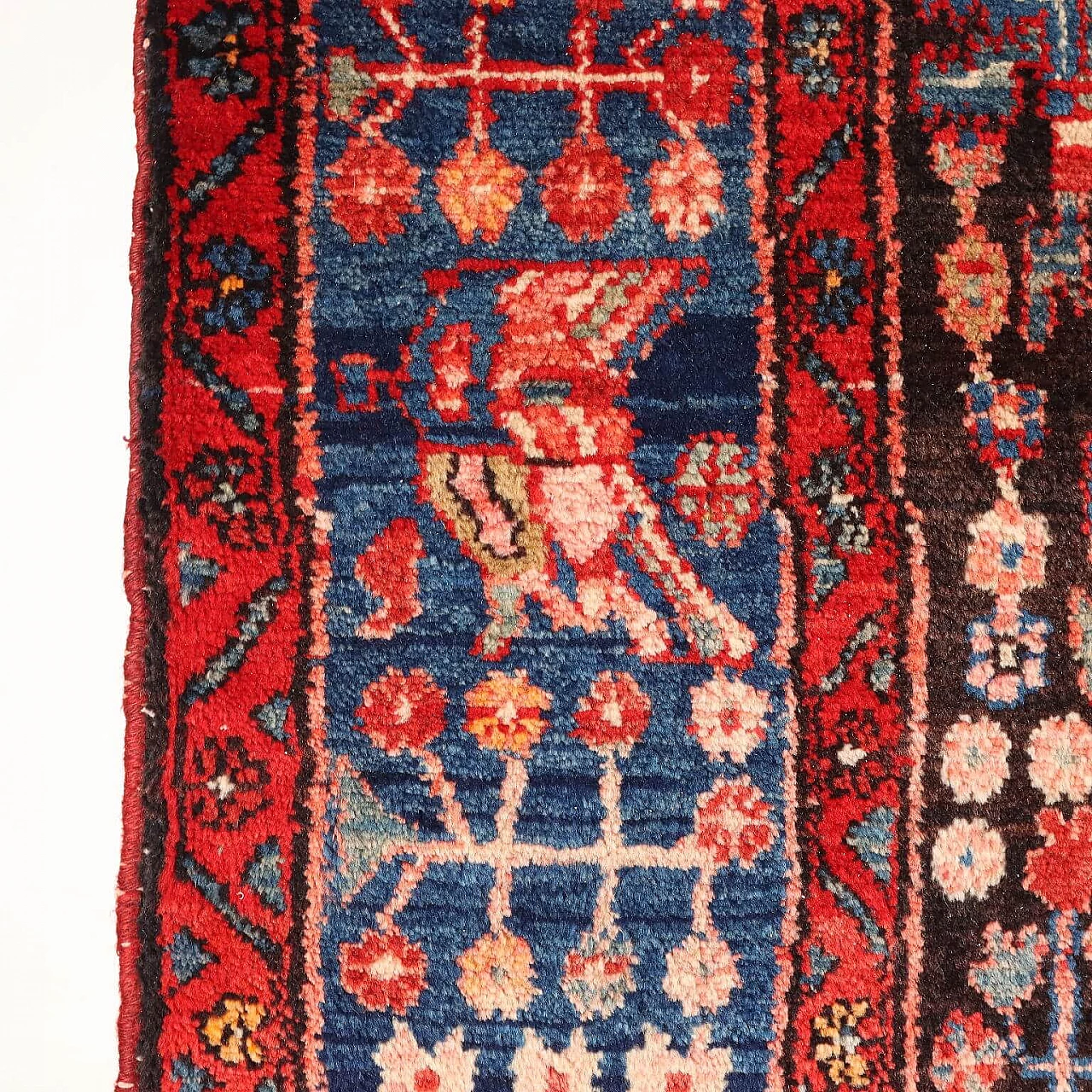 Tappeto iraniano Malayer in lana e cotone 7