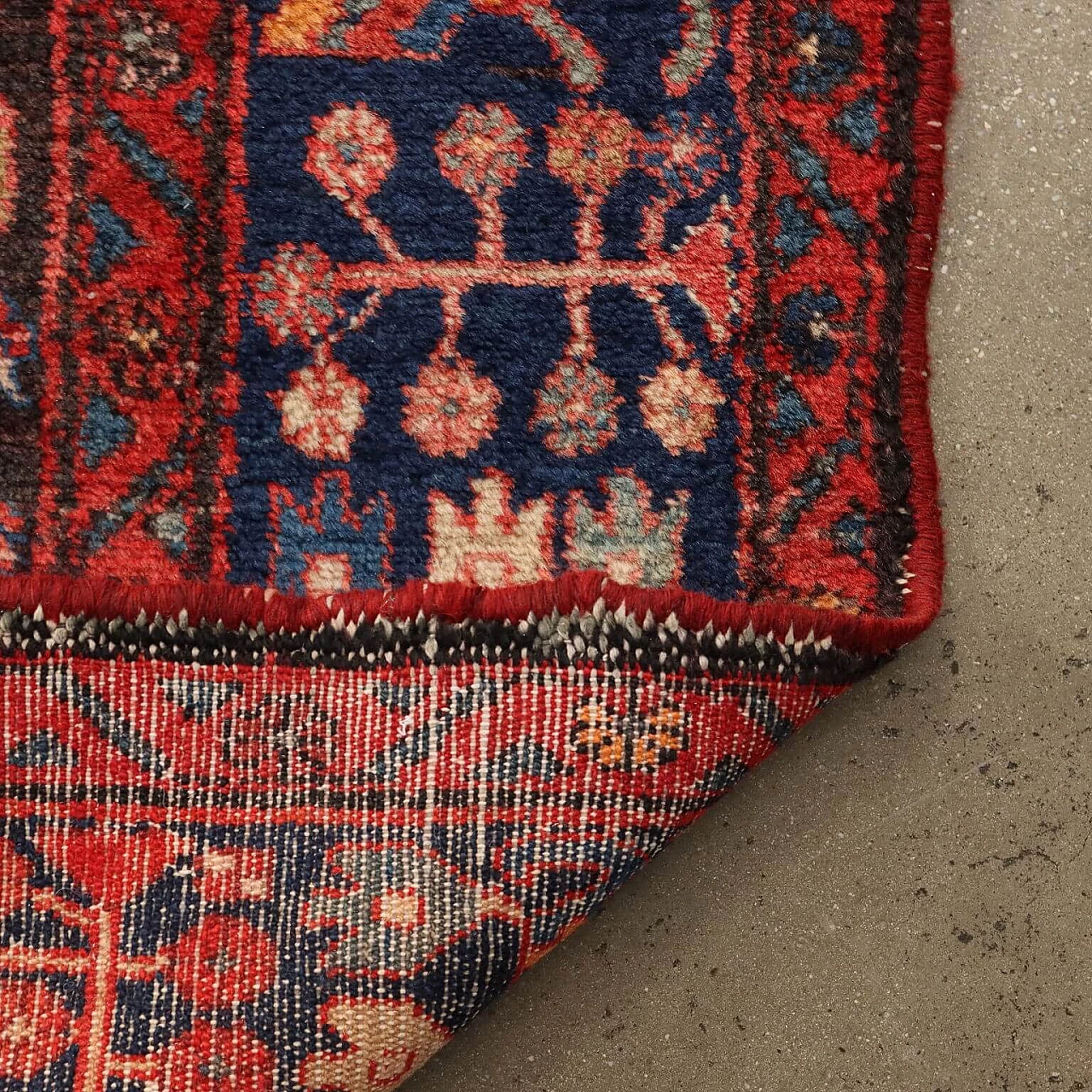 Iranian wool and cotton Malayer rug 9