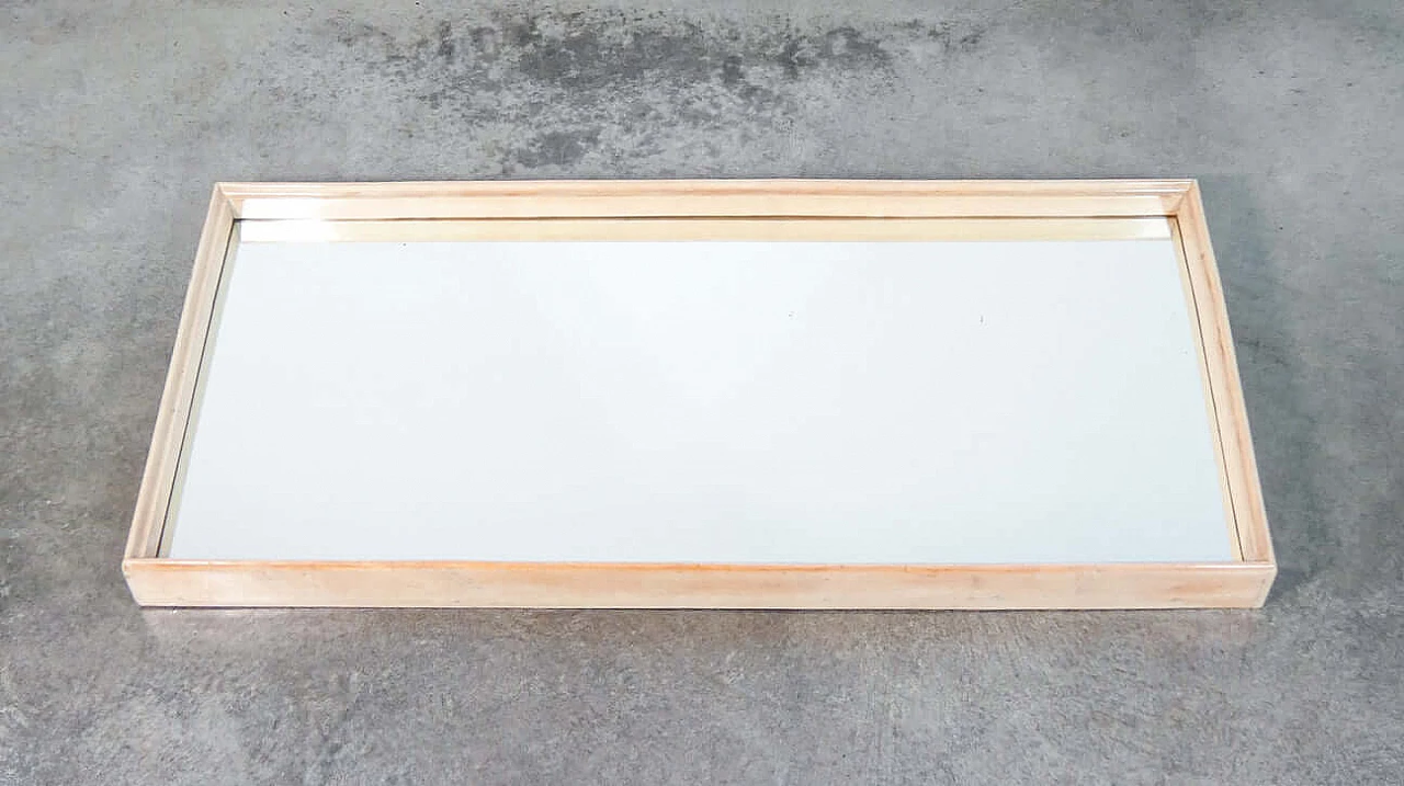 Specchiera con cornice in legno laccato nello stile di V. Valabrega, anni '40 3