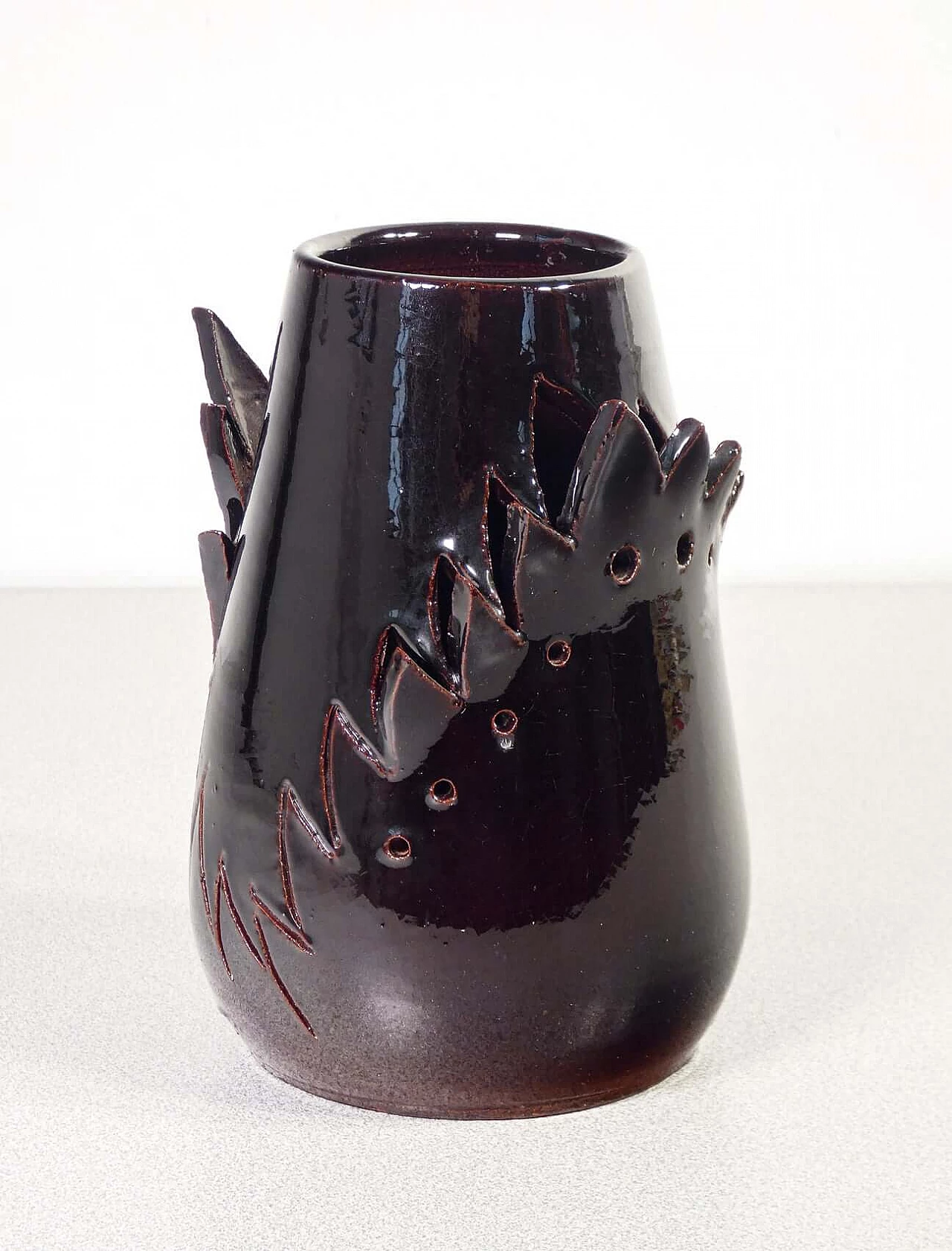 Vaso in ceramica di Marco Silombria per G.M.A. 1903, 1996 4