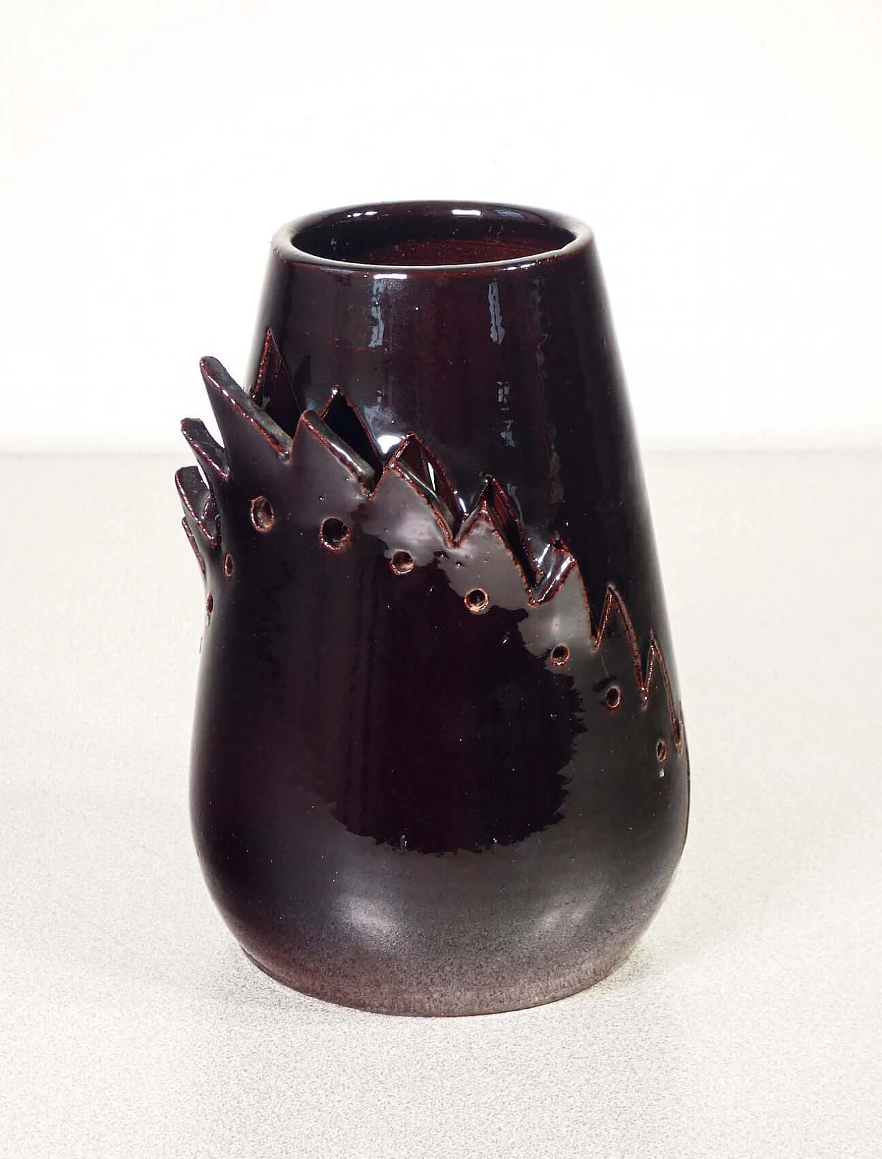 Vaso in ceramica di Marco Silombria per G.M.A. 1903, 1996 5