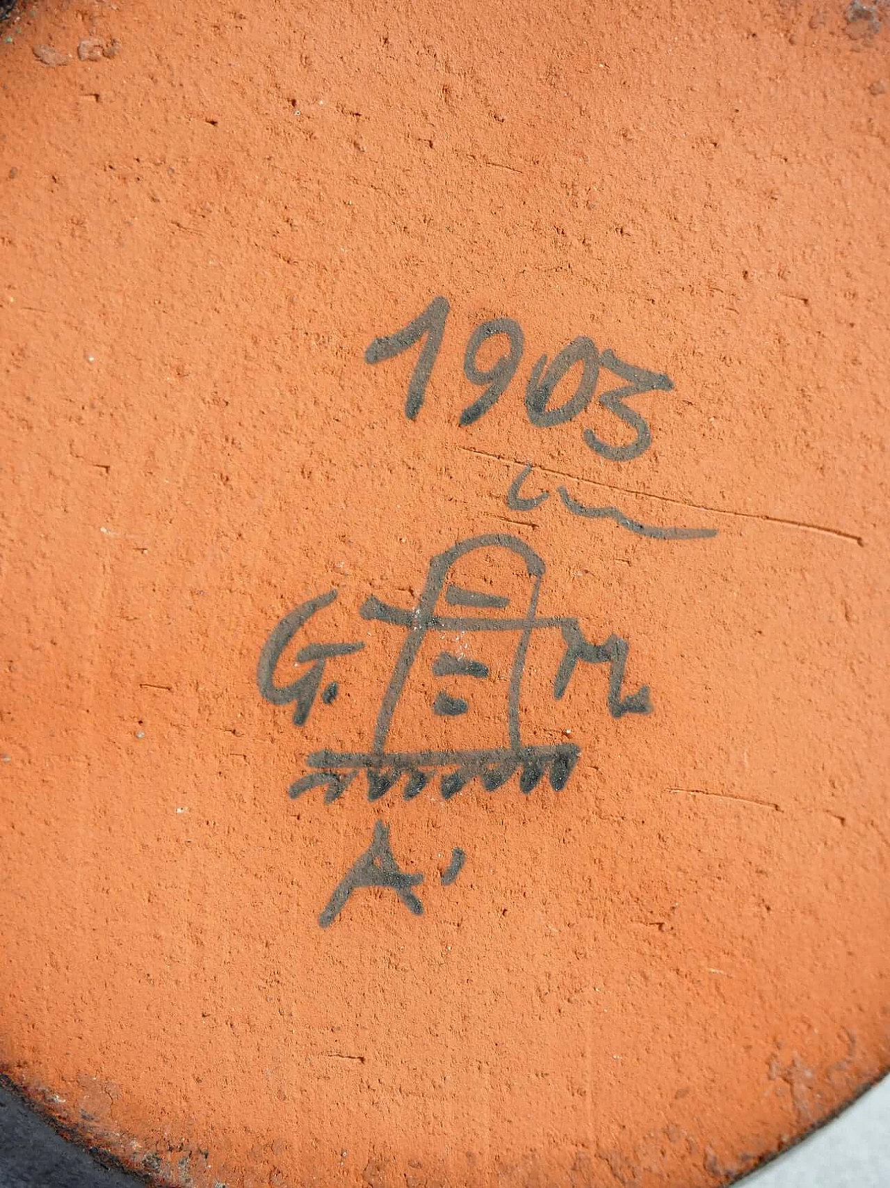 Ceramic vase by Marco Silombria for G.M.A. 1903, 1996 9