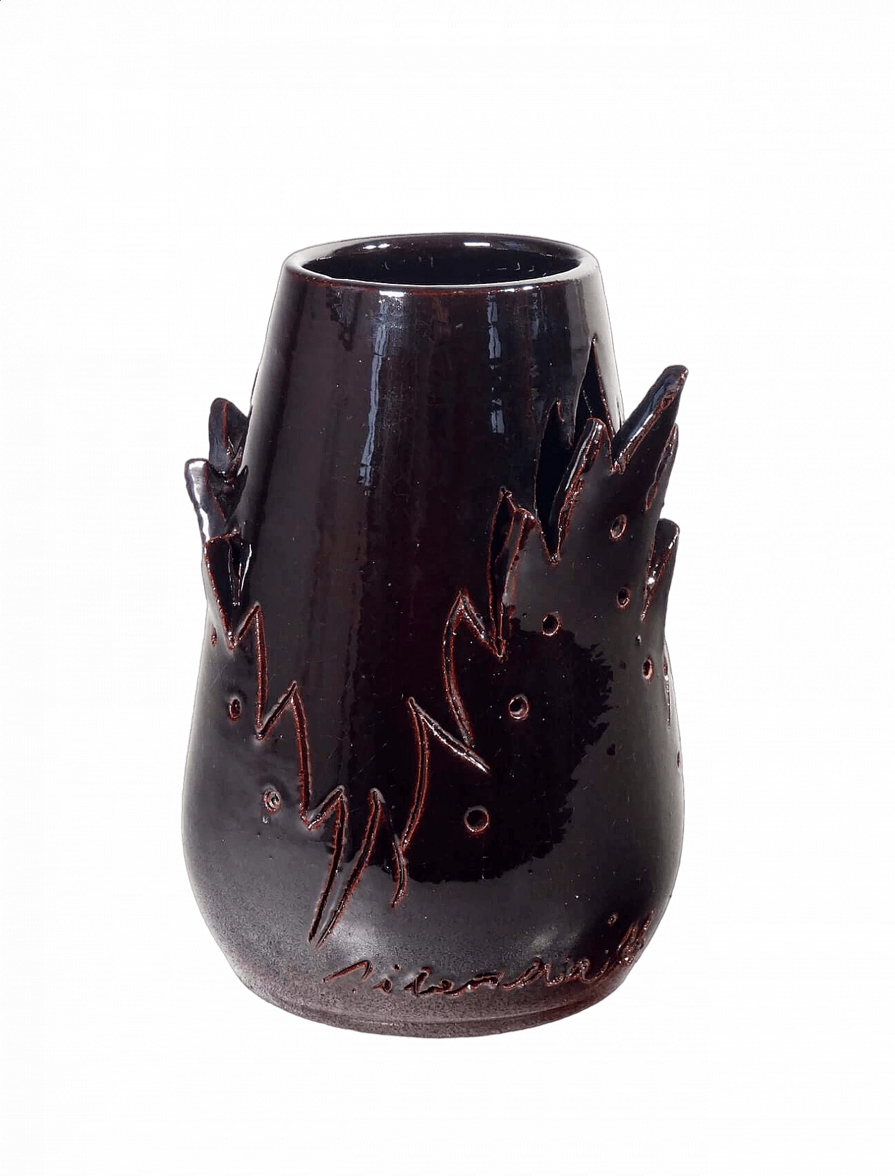 Vaso in ceramica di Marco Silombria per G.M.A. 1903, 1996 10