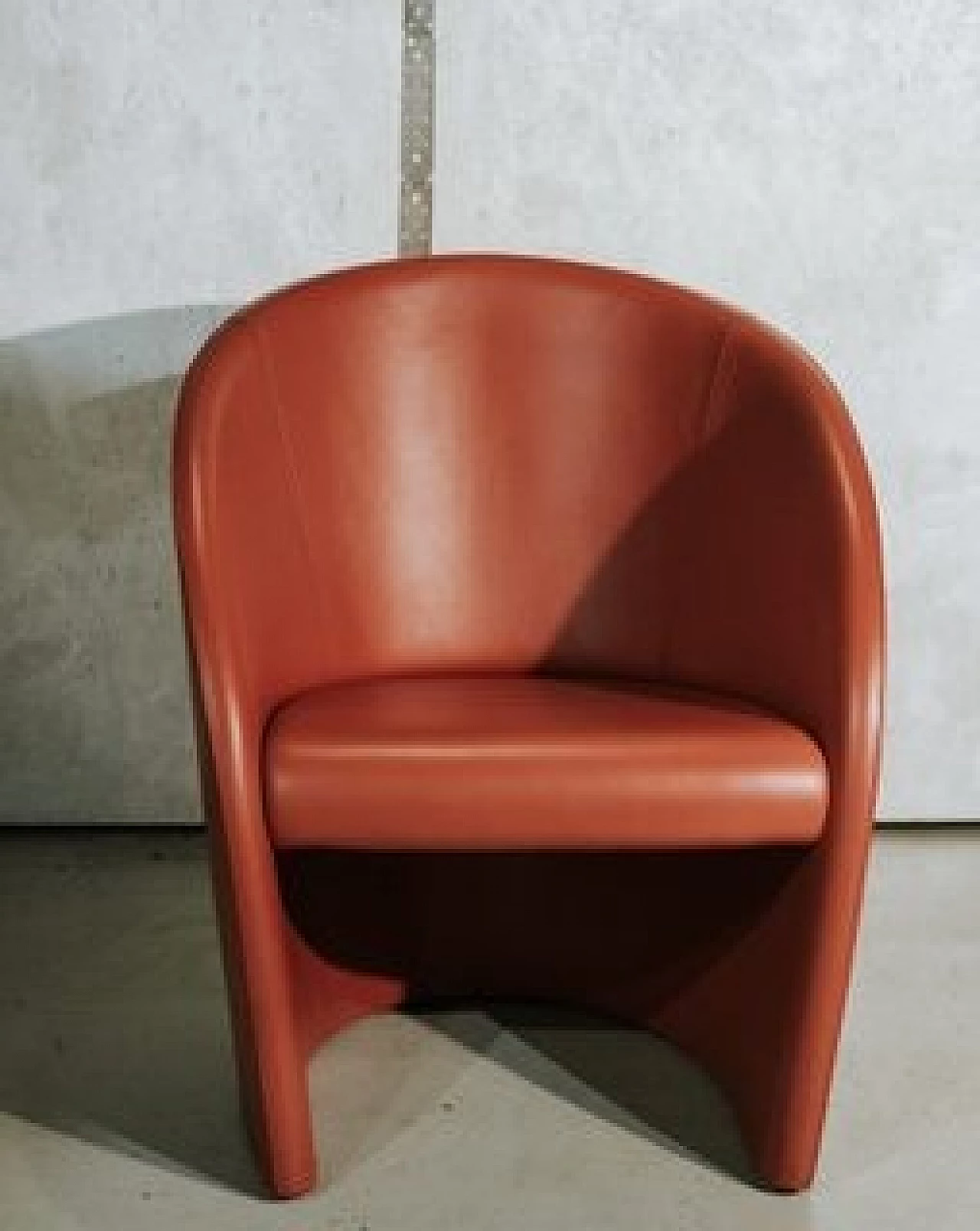 Intervista armchair by Massimo and Lella Vignelli for Poltrona Frau, 1989 15