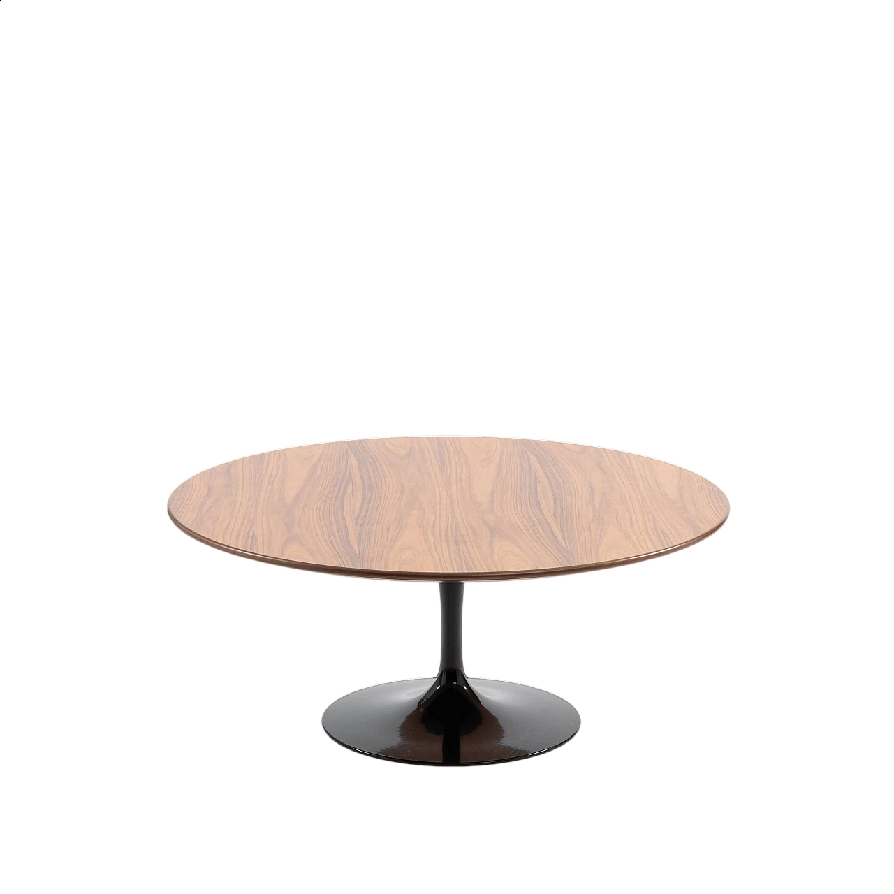 Rosewood and aluminium coffee table by Eero Saarinen for Knoll, 1960s 4