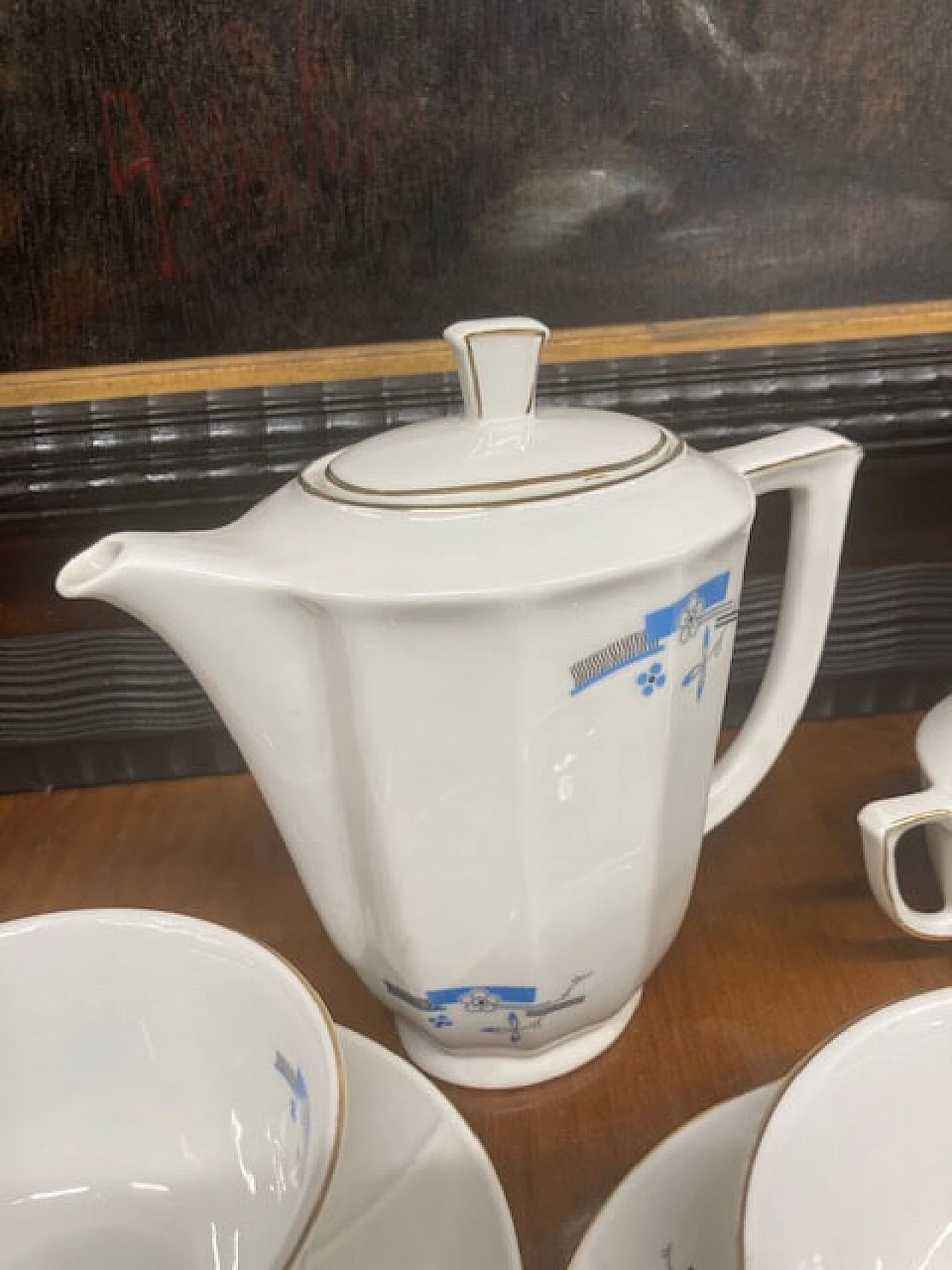 Richard Ginori porcelain tea set, 1939 6