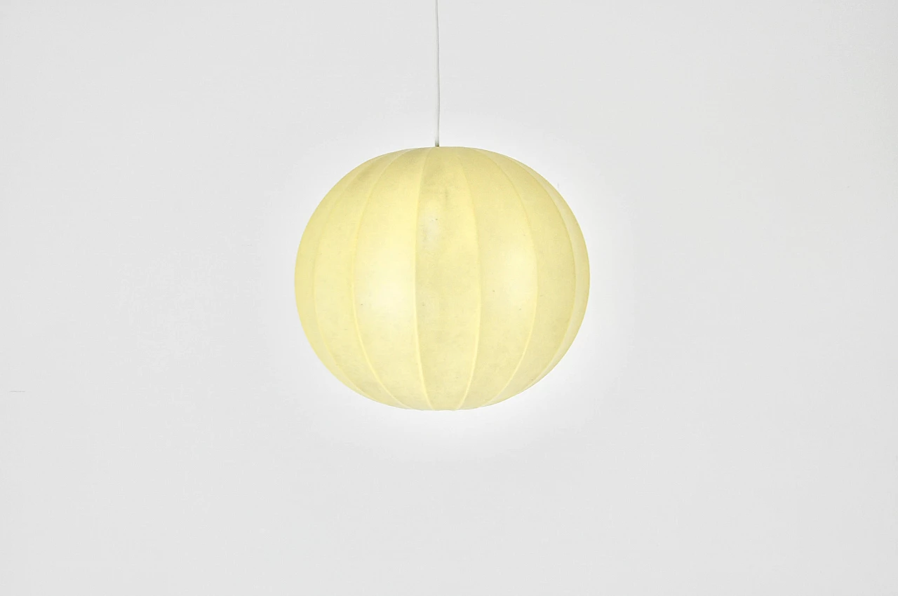 Cocoon hanging lamp by the Castiglioni brothers for Flos, 1960s 1
