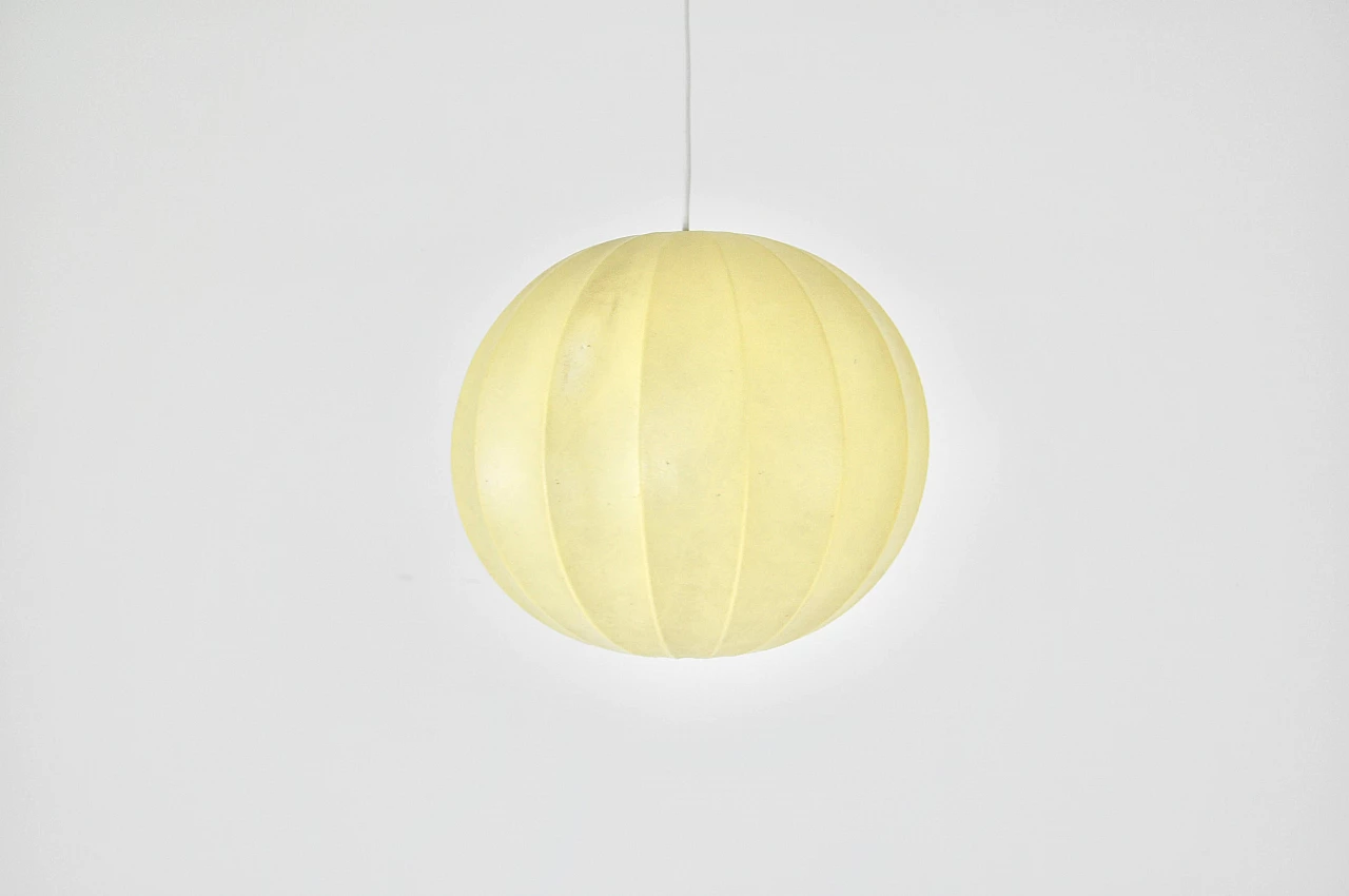 Cocoon hanging lamp by the Castiglioni brothers for Flos, 1960s 2